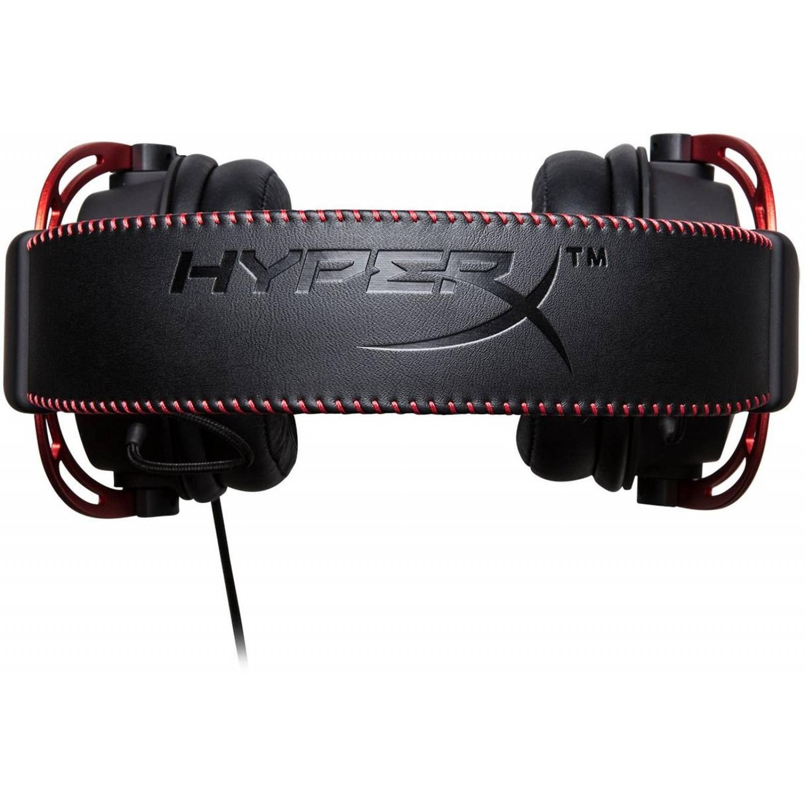 Audífonos Gamer HyperX Cloud Alpha negro y rojo Reacondicionado Tipo A 
