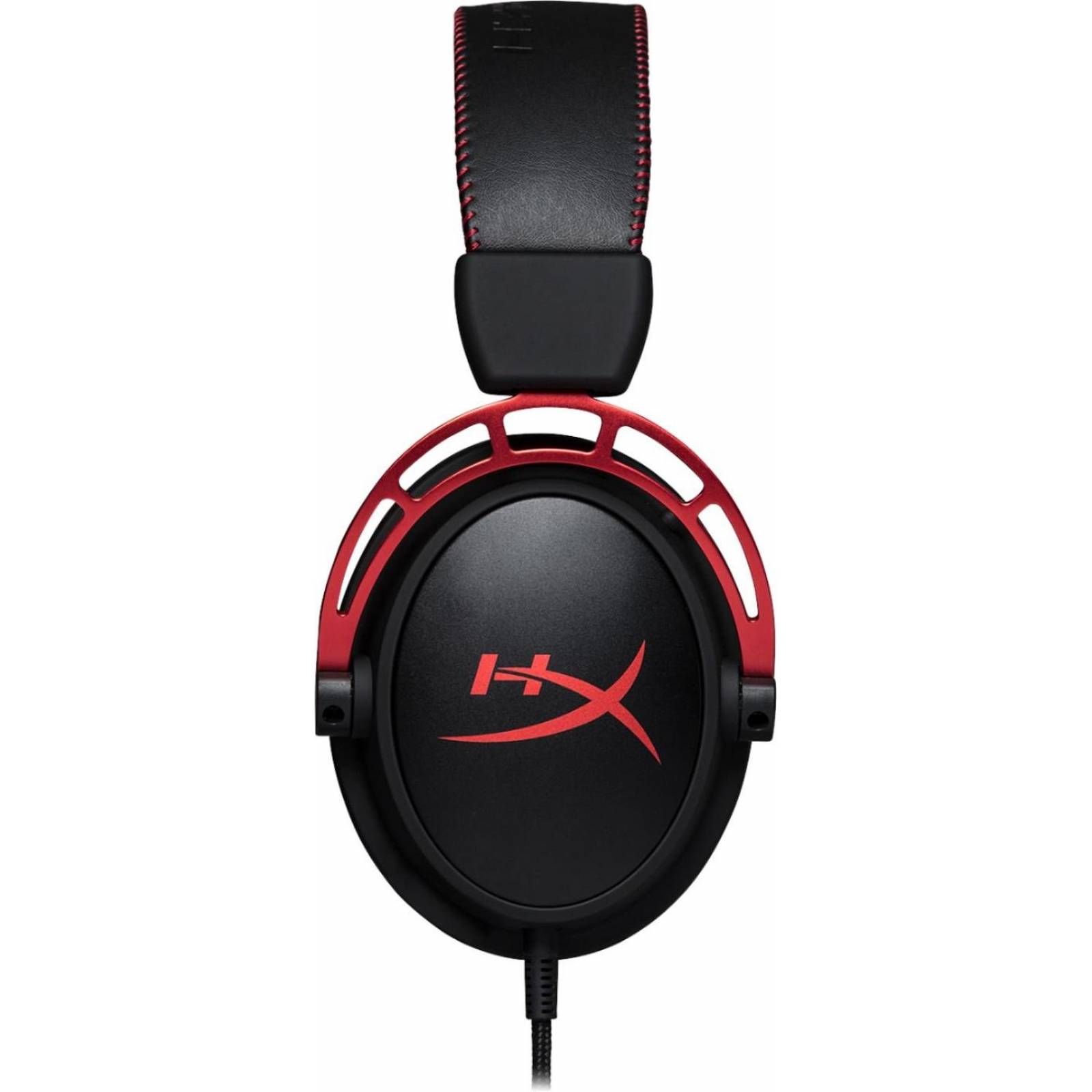 Audífonos Gamer HyperX Cloud Alpha negro y rojo Reacondicionado Tipo A 