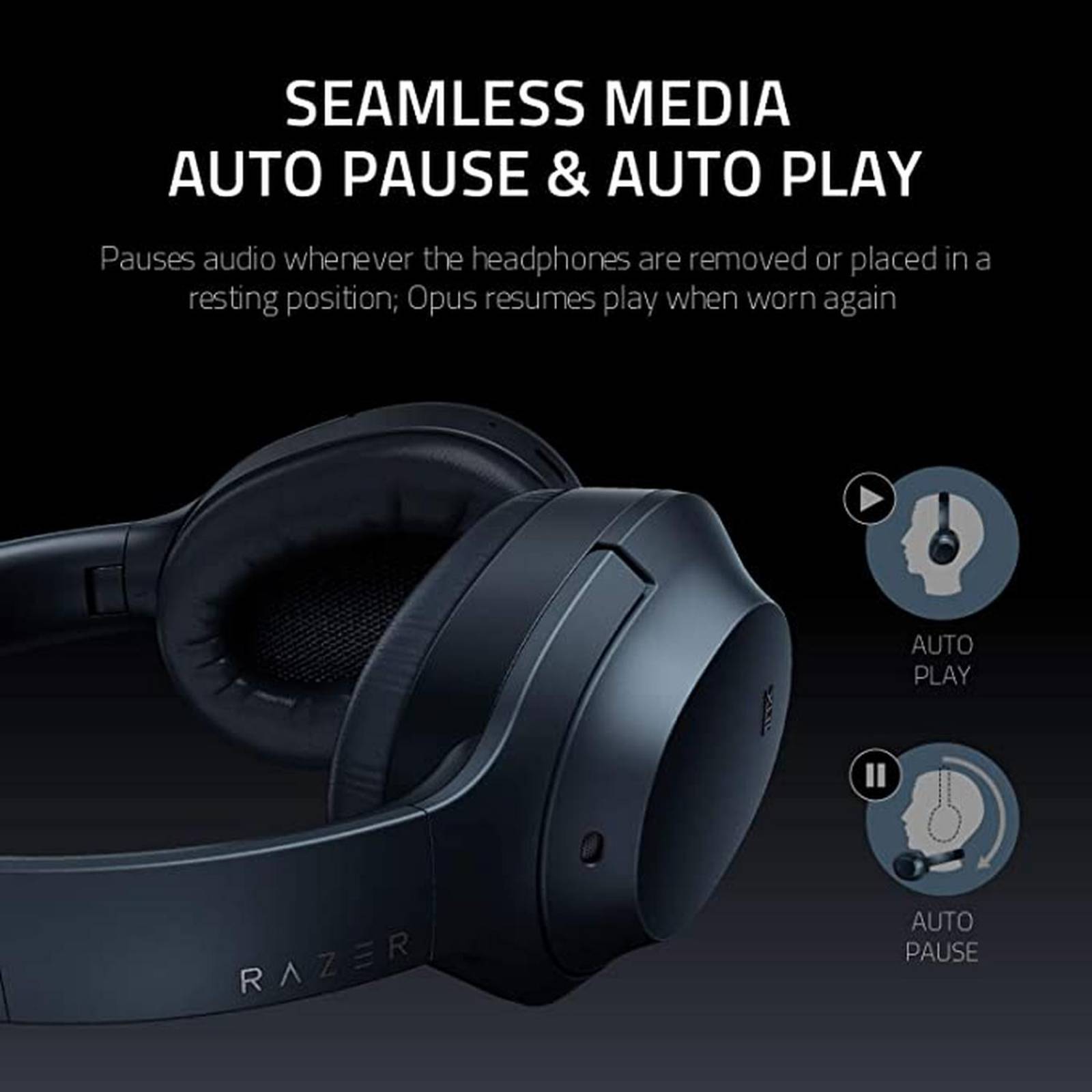 Razer Opus - Negro Reacondicionado 