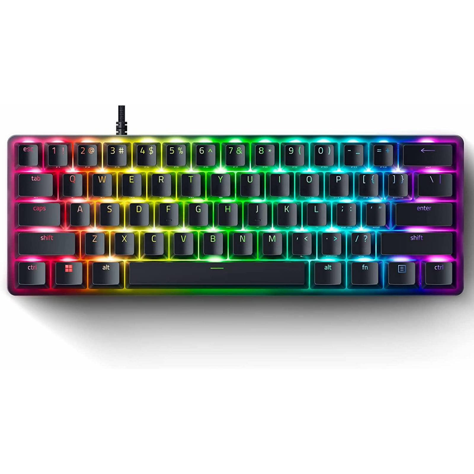 Teclado Razer Huntsman Mini Interruptor óptico lineal Reacondicionado Tipo A 