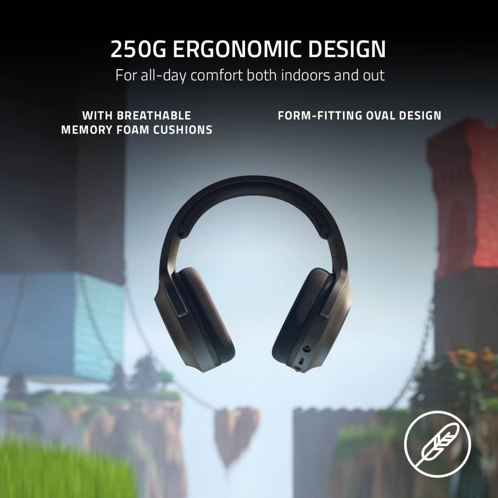 Audífonos gamer inalámbricos Razer Barracuda X negro Reacondicionado 