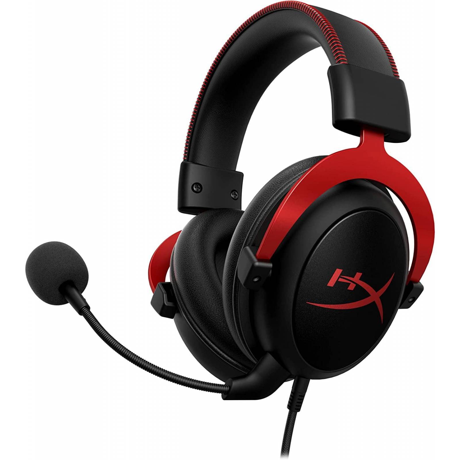 Audífonos Gaming HyperX Cloud II Rojo Reacondicionado Tipo A