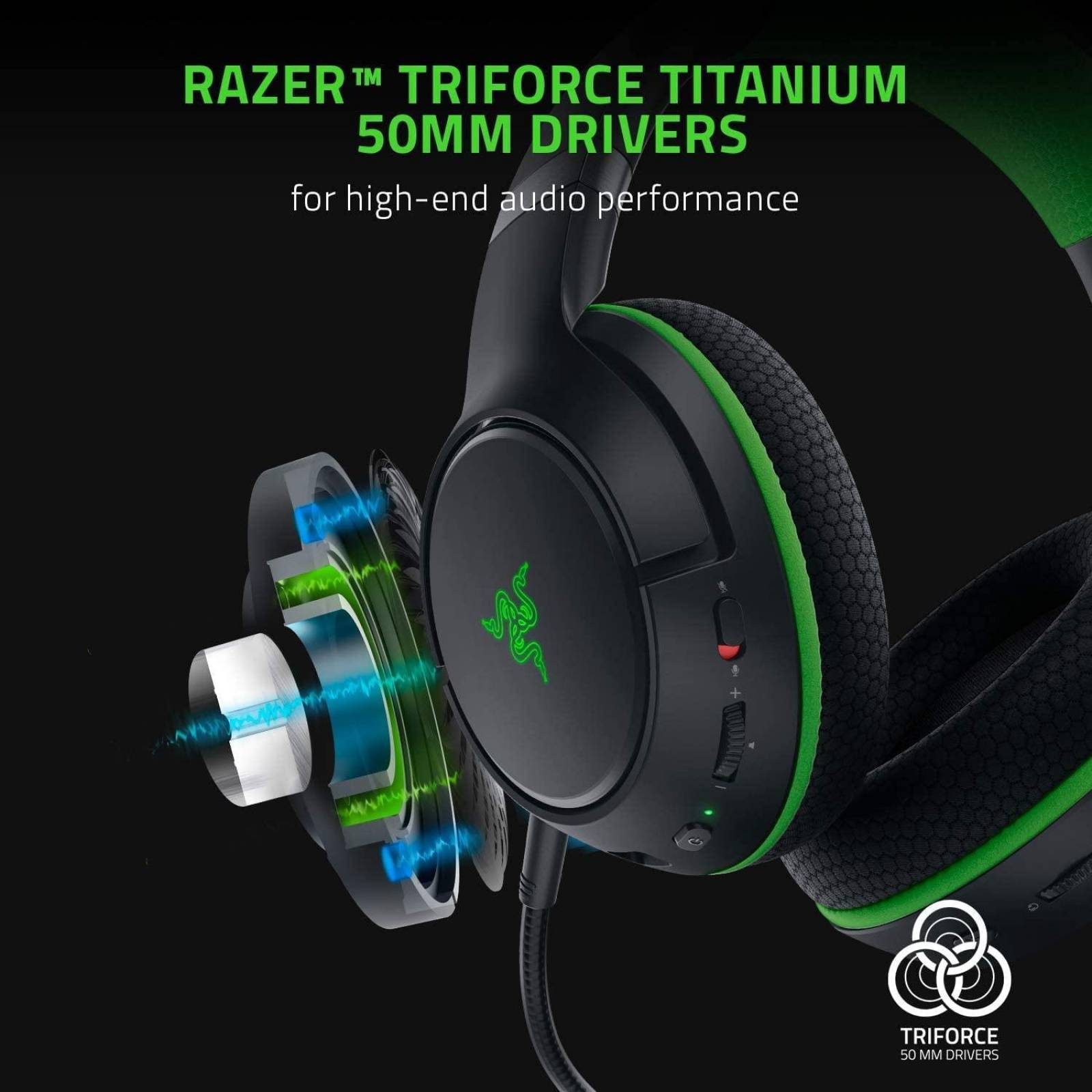 Audifonos Inalambricos Razer Kaira Pro Xbox Reacondicionado tipo A 