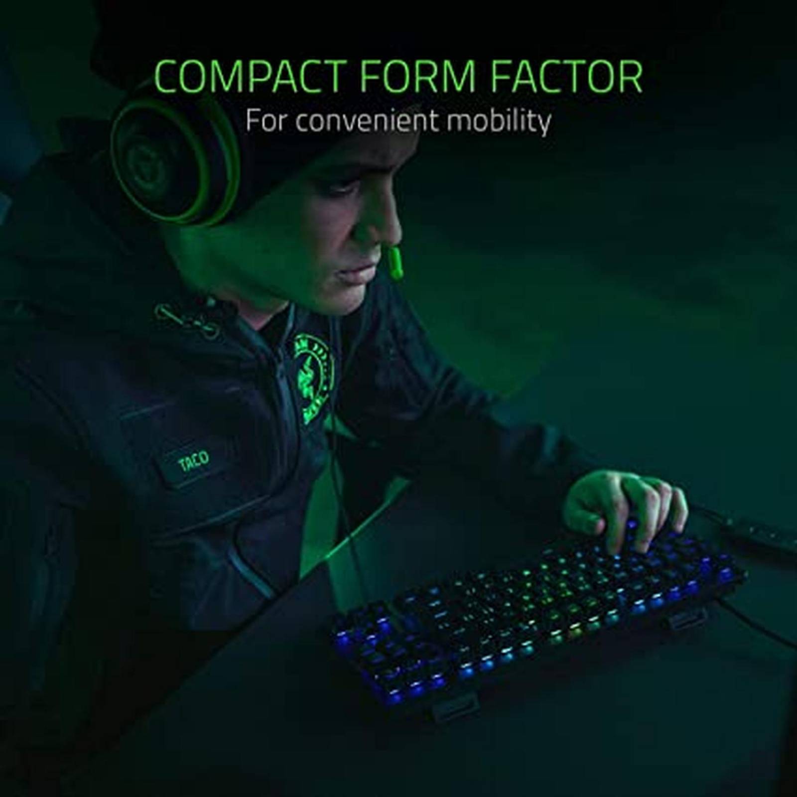 Teclado Alámbrico Razer Huntsman Tournament Edition US Layout Reacondicionado Tipo A