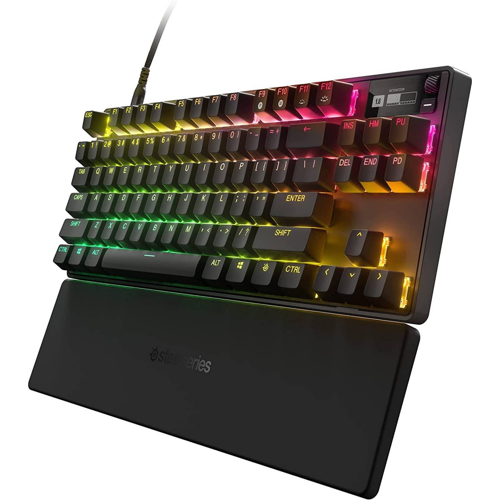 Teclado Gamer Alámbrico  SteelSeries Apex Pro 2023 TKL Inglés Reacondicionado Tipo A 