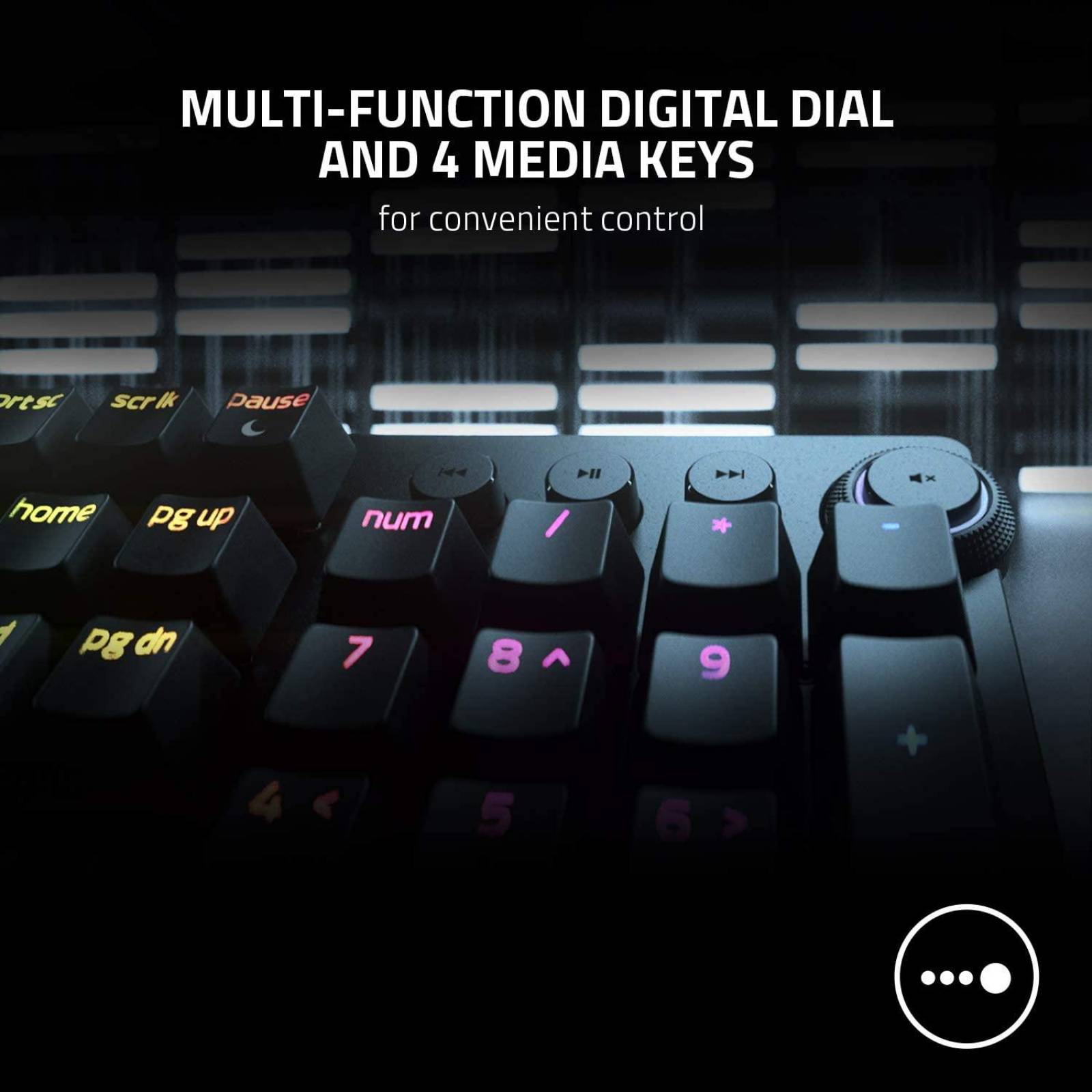 Teclado Analógico Razer Huntsman V2 Inglés Reacondicionado Tipo A