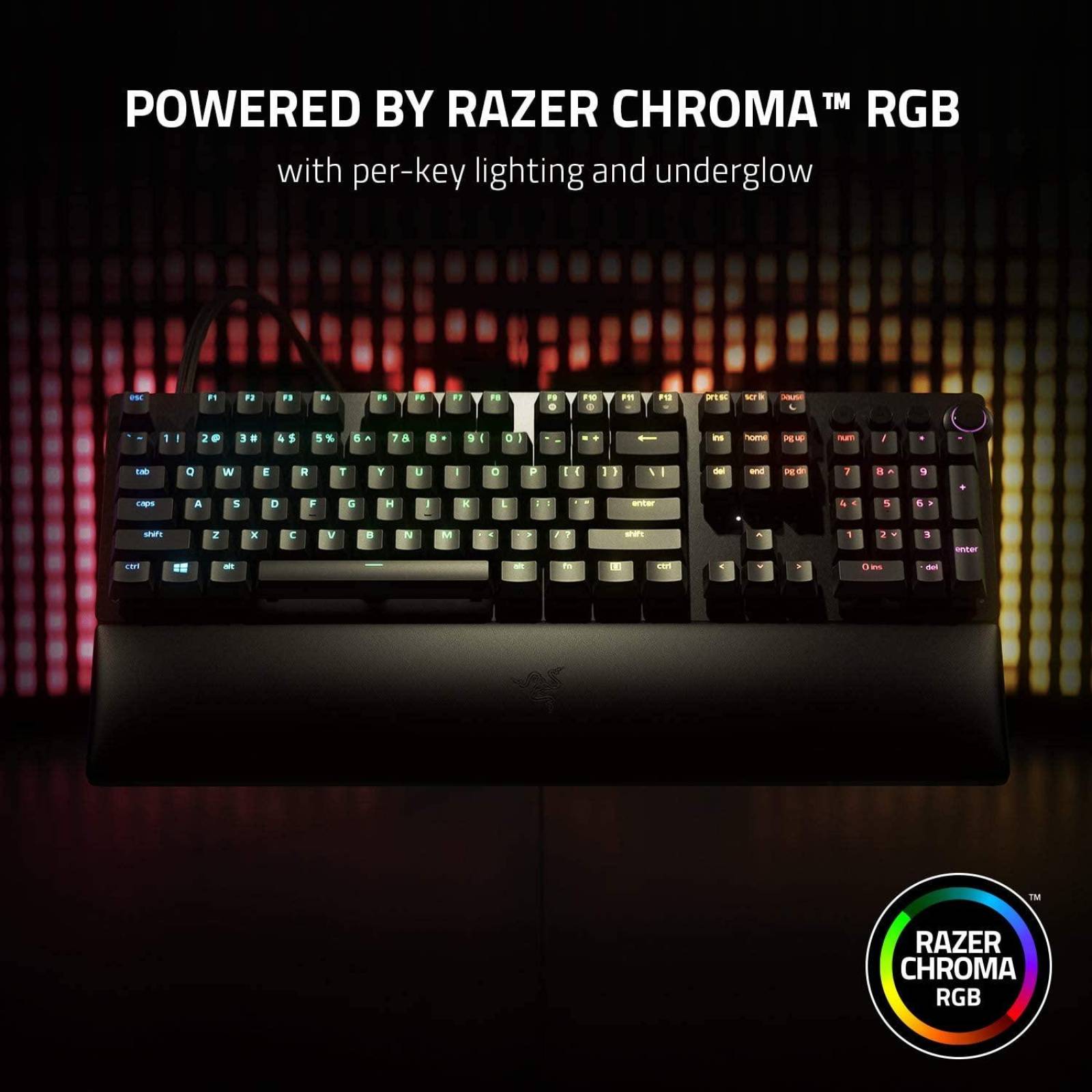 Teclado Analógico Razer Huntsman V2 Inglés Reacondicionado Tipo A