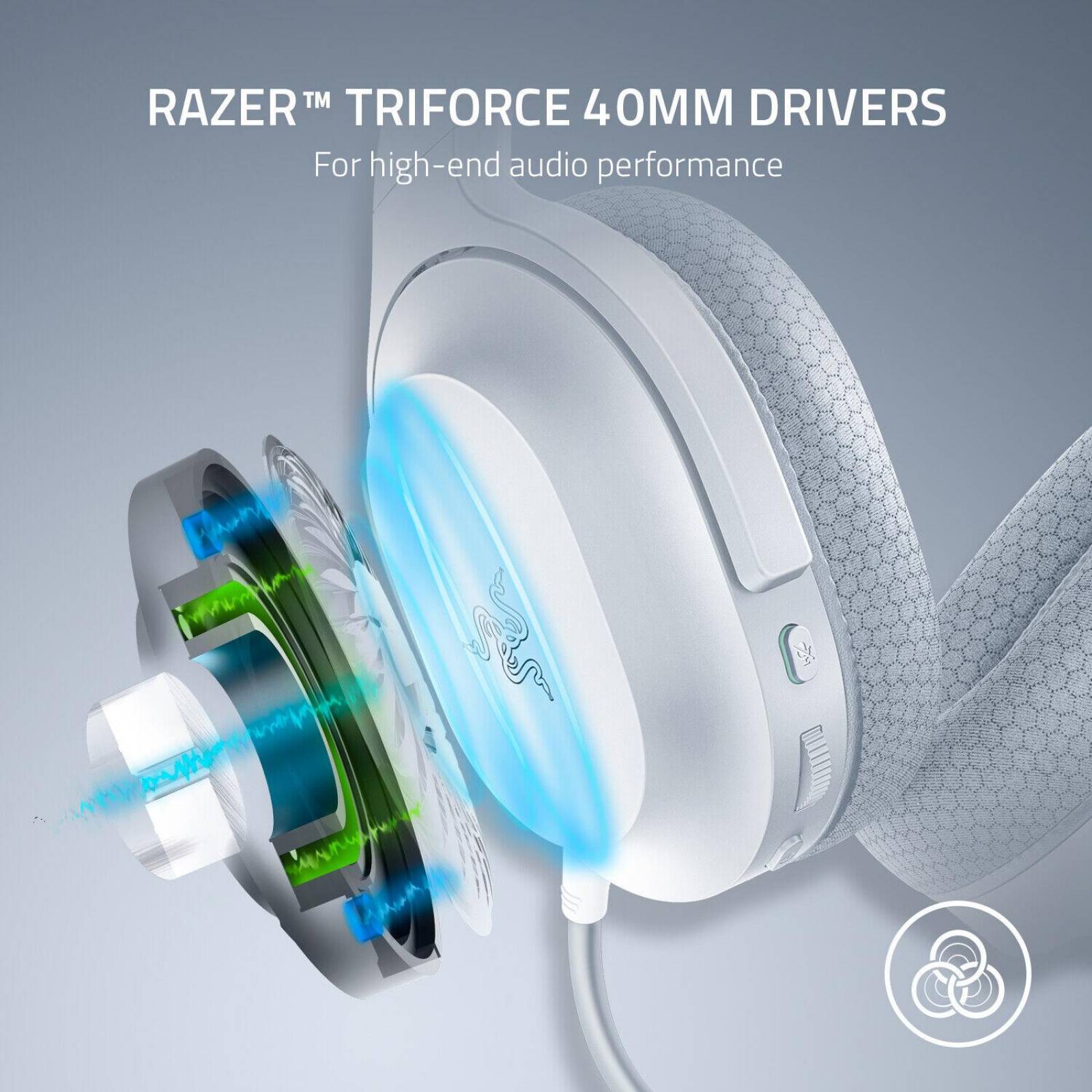 Audífonos Gamer Razer Barracuda X Wireless Stereo Mercury Reacondicionado Tipo A 