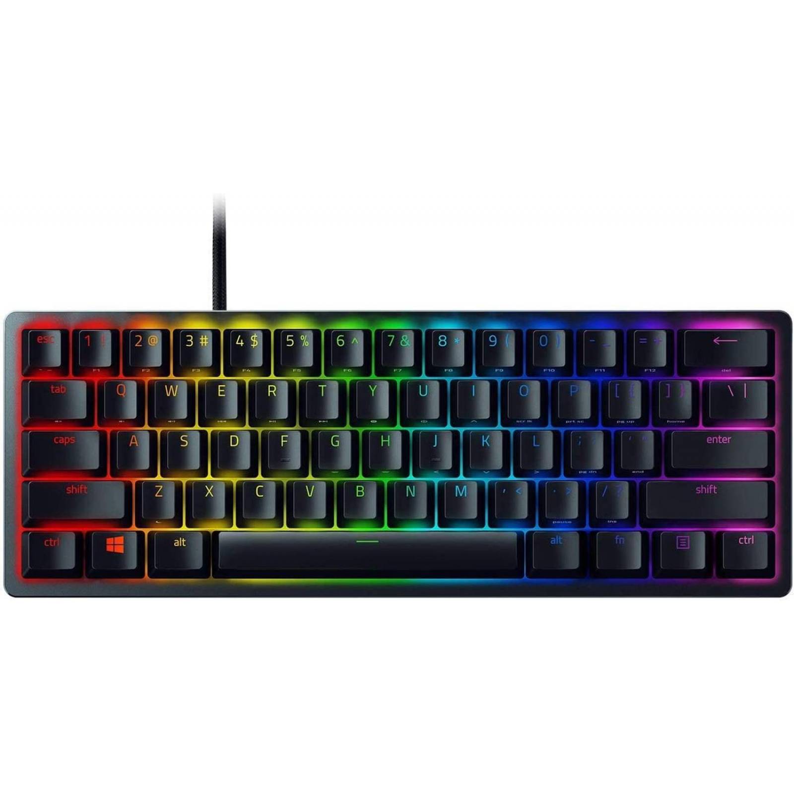 Teclado Gamer Razer Huntsman Mini 60% Inglés Reacondicionado Tipo A 