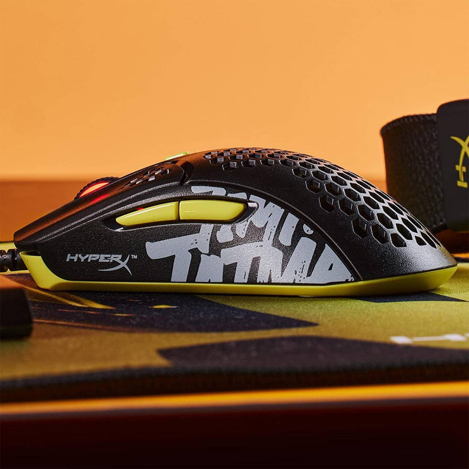 Mouse Gamer HyperX Pulsefire Haste TimTheTatMan Edition Reacondicionado Tipo A 