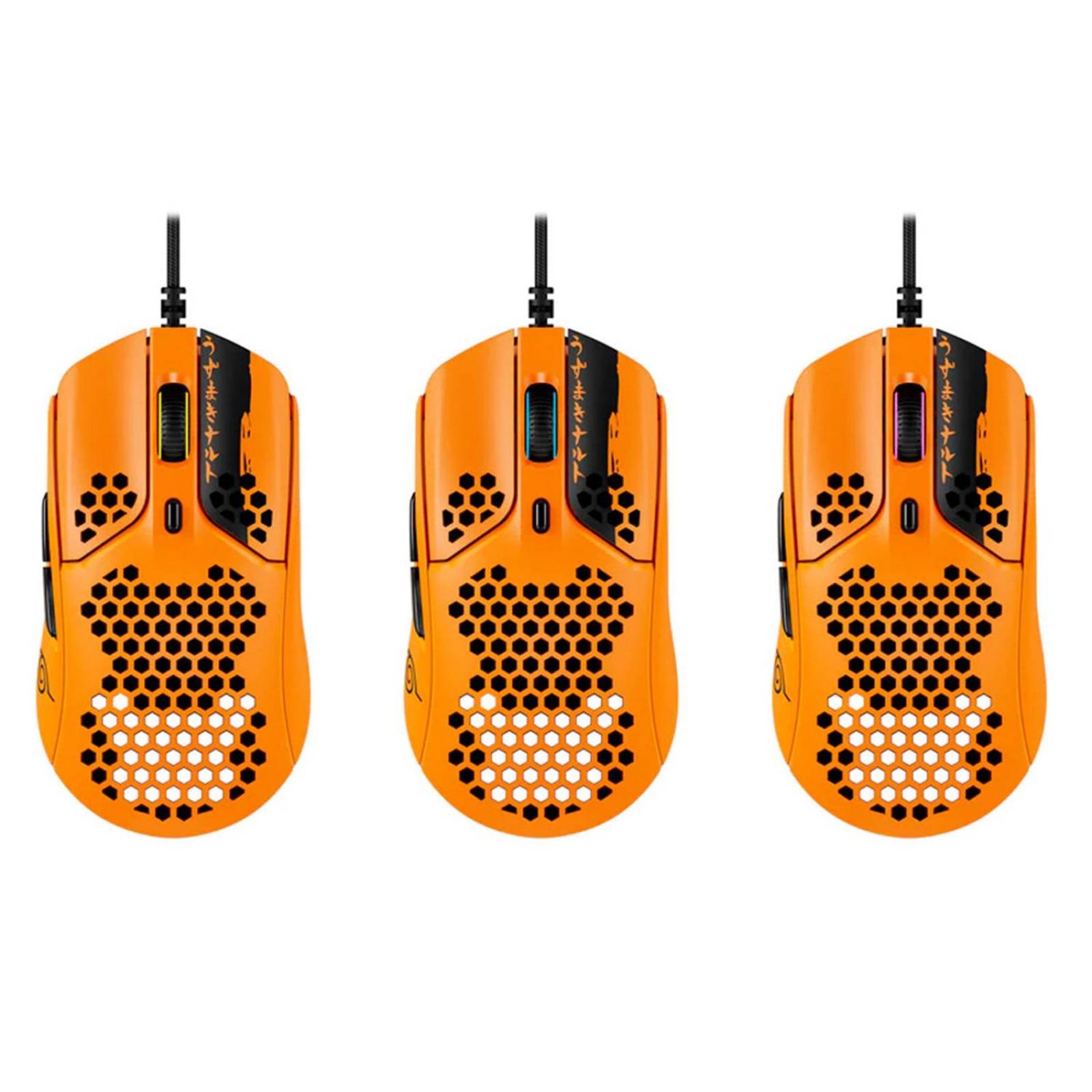 Mouse Gamer HyperX Pulsefire Haste Edición Naruto Reacondicionado Tipo A 