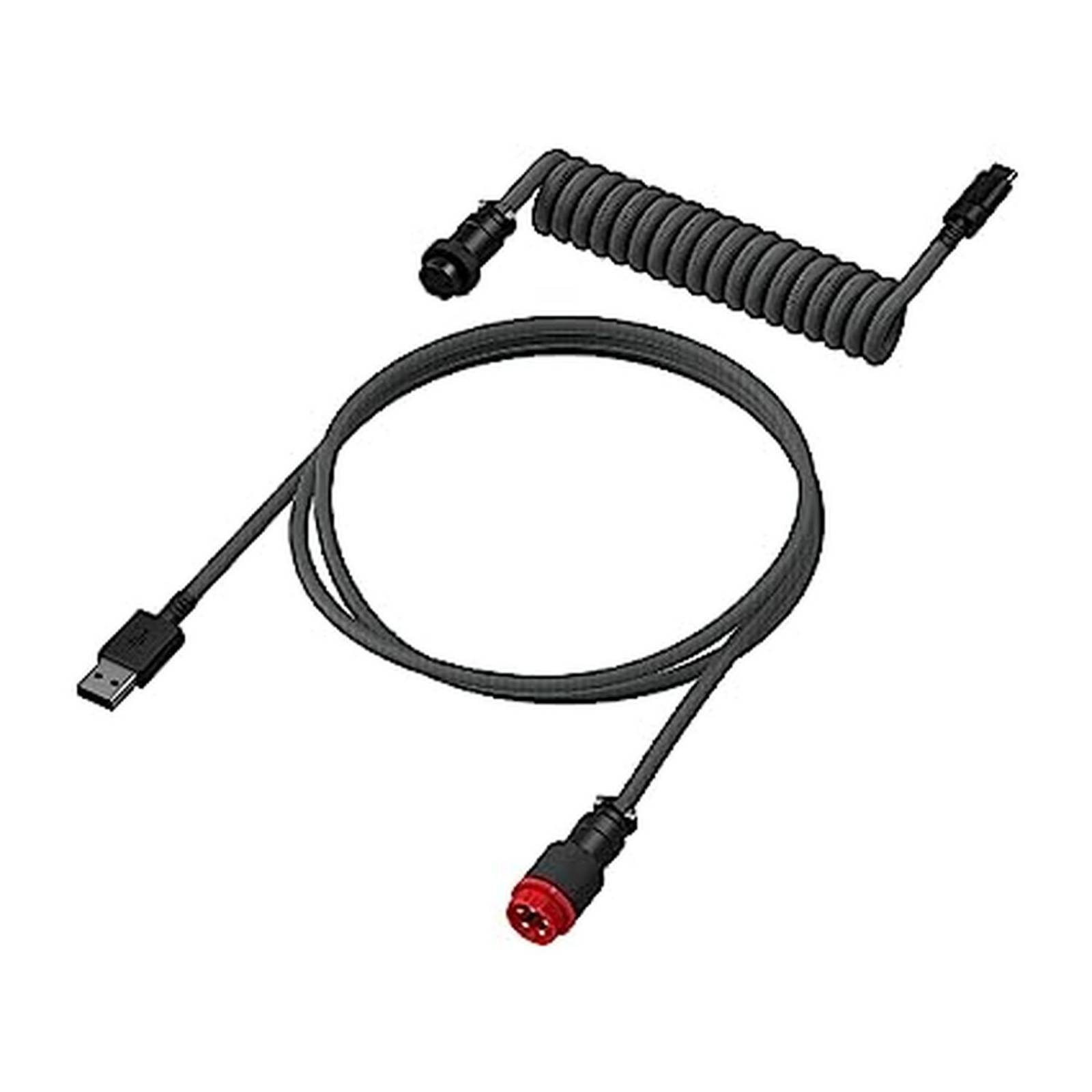 Cable en Espiral HyperX Coiled USB-C a USB-A Reacondicionado Tipo A 