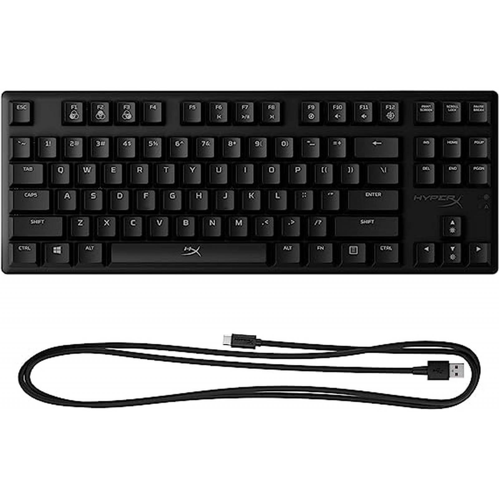 Teclado Gamer Inglés HyperX Alloy Origins Core TKL Reacondicionado Tipo A