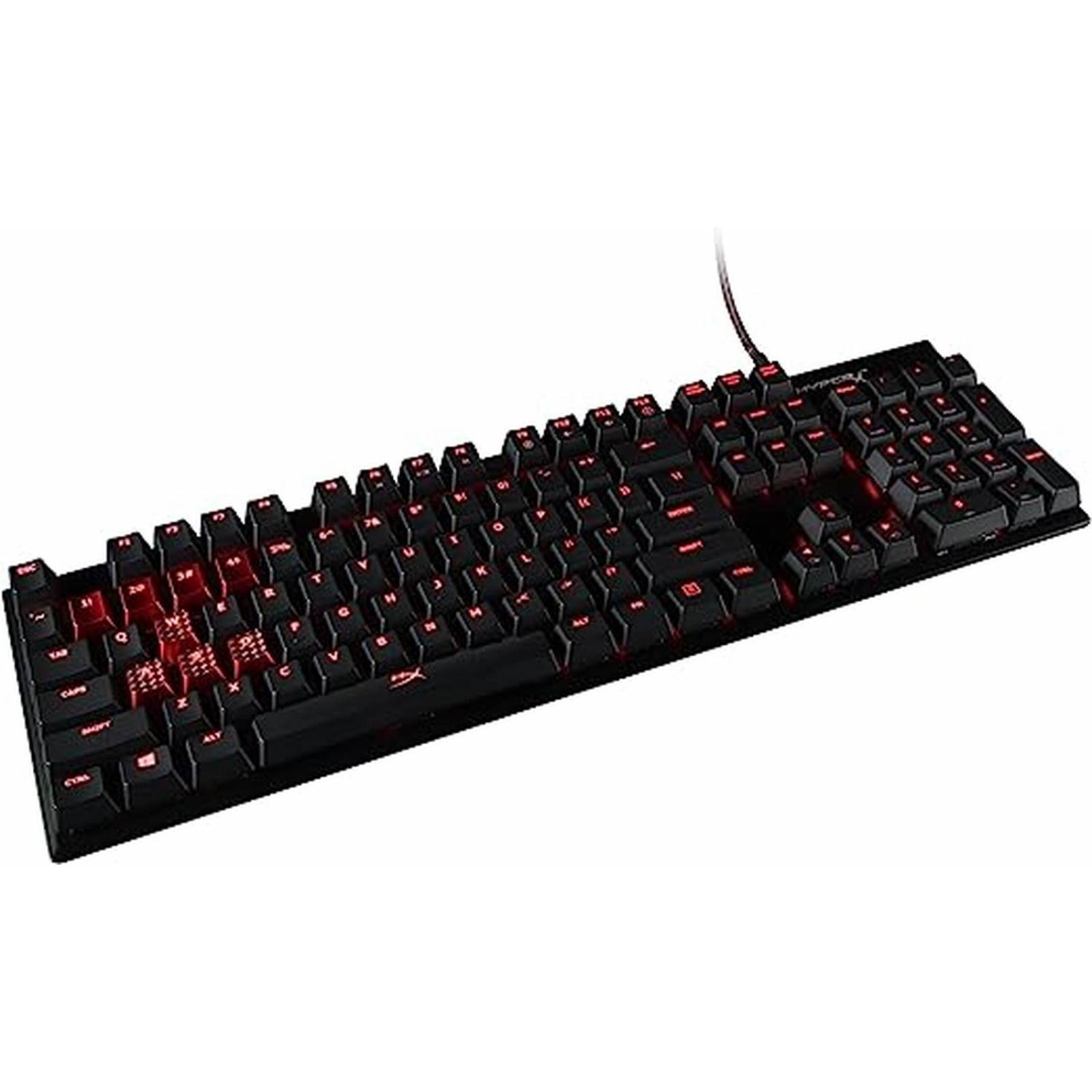 Teclado Mecánico Gamer con Interruptores Cherry Red HyperX Alloy FPS Reacondicionado Tipo A