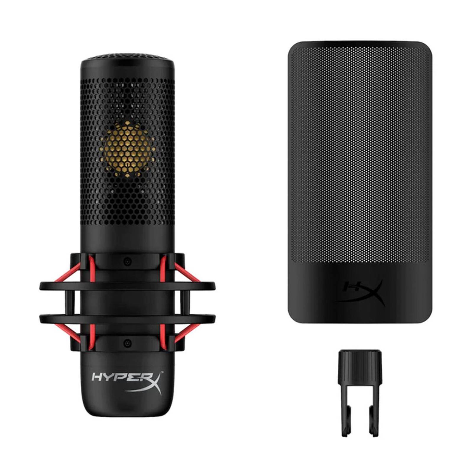 Micrófono de Condensador de Diafragma HyperX ProCast Reacondicionado Tipo A 