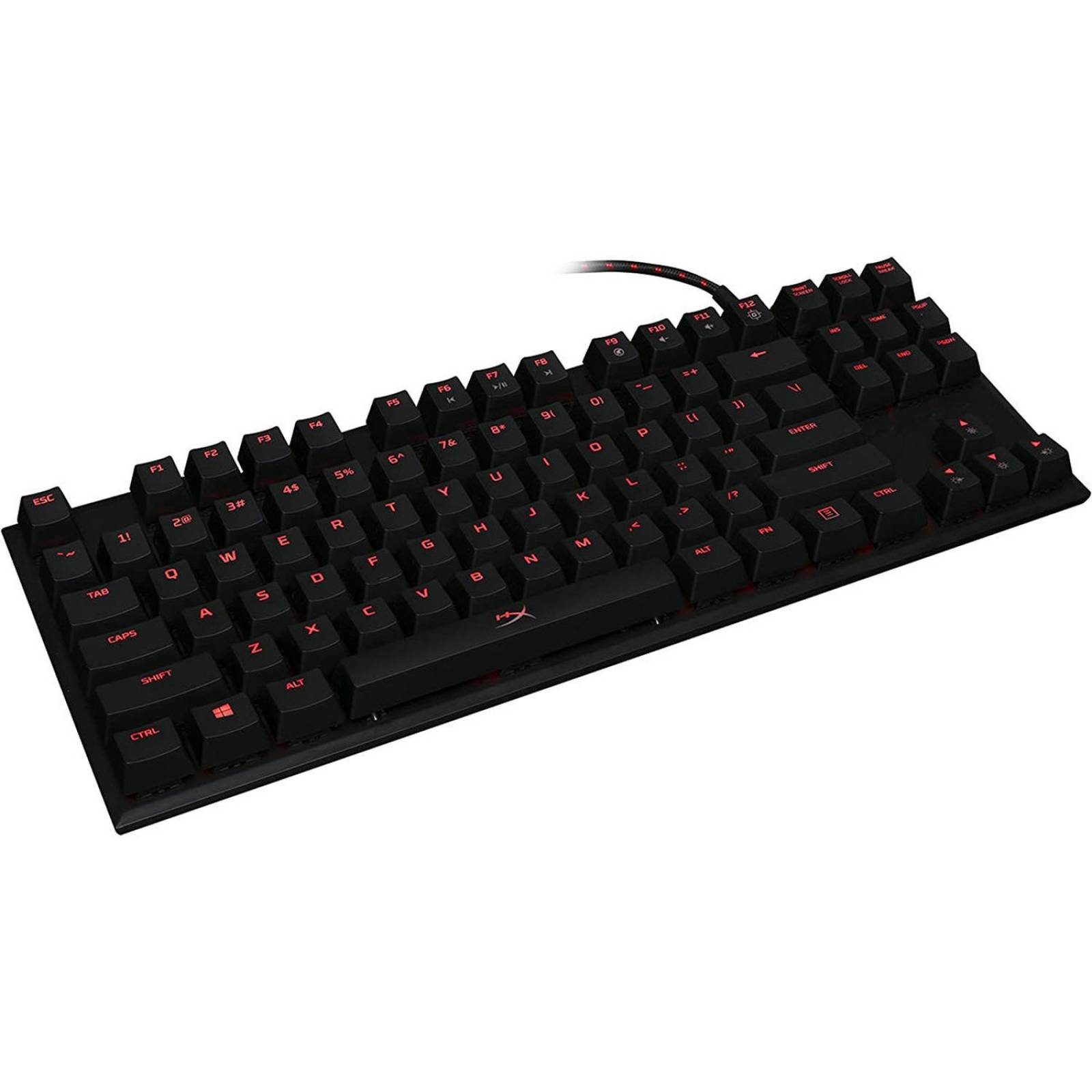 Teclado Mecánico Silver Switch US HyperX Alloy FPS RGB Reacondicionado Tipo A 