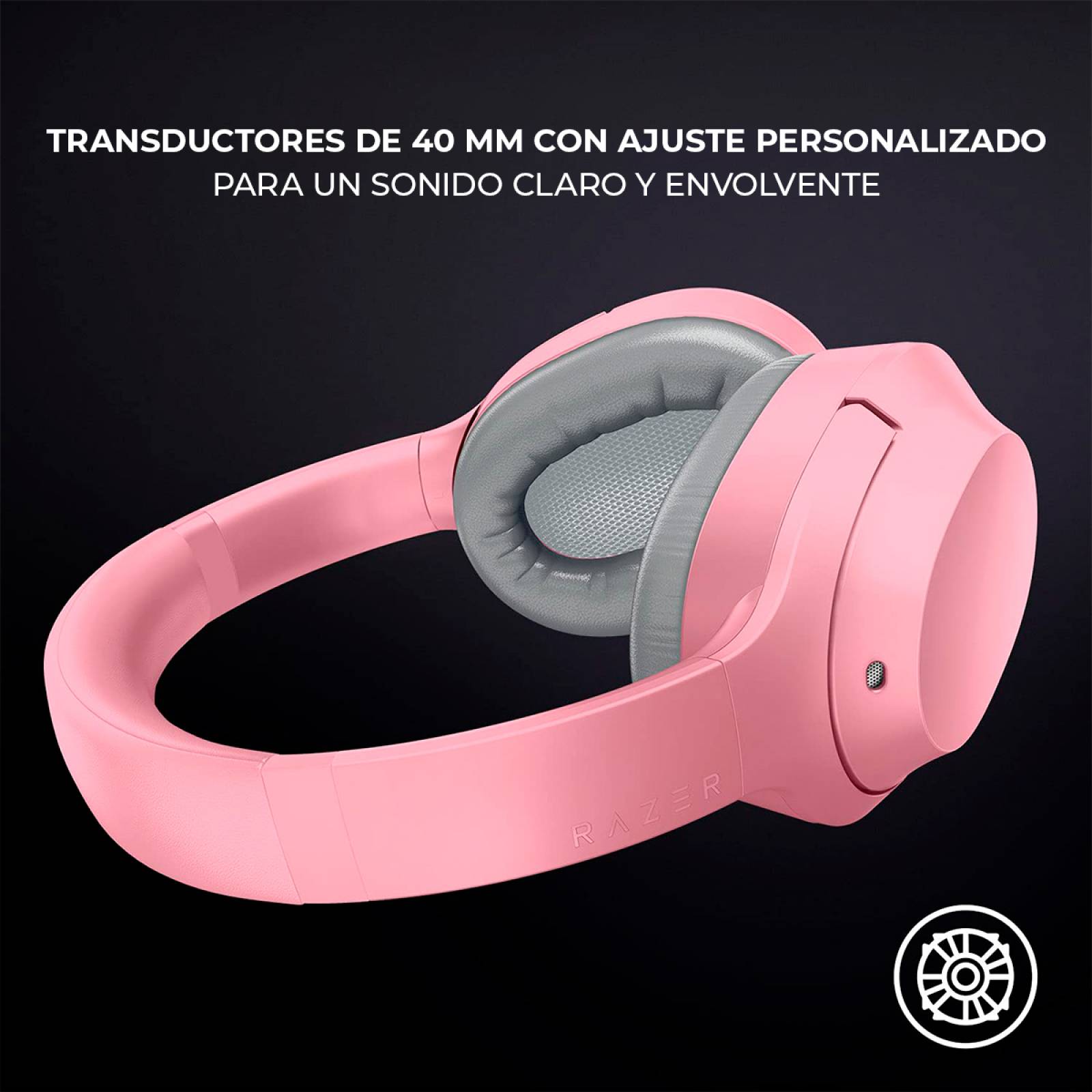 Audífonos Gamer Razer Opus X Quartz Rosa Reacondicionado