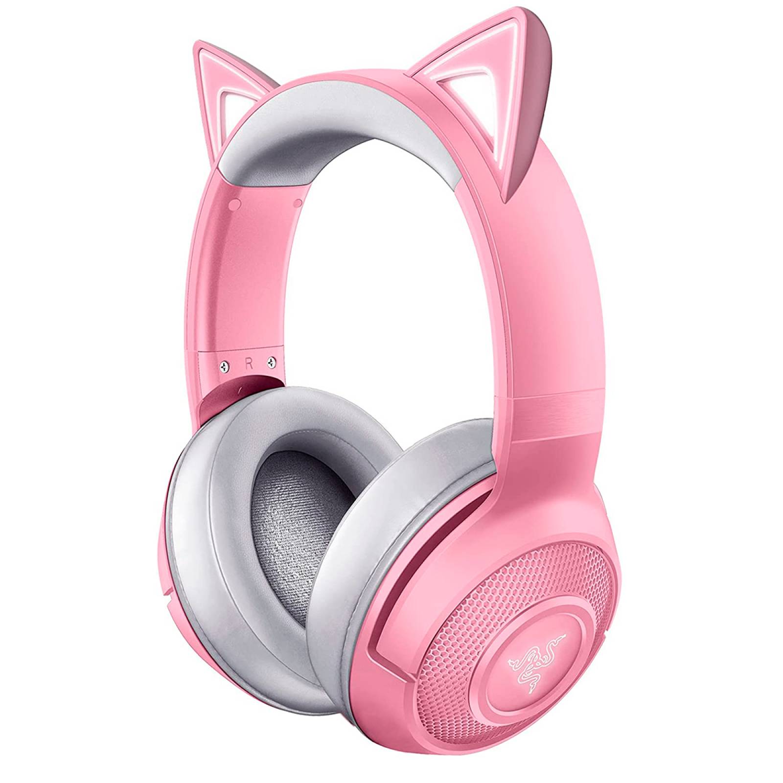 Audífonos Gamer Razer Kraken BT Kitty Rosa Reacondicionado Tipo A