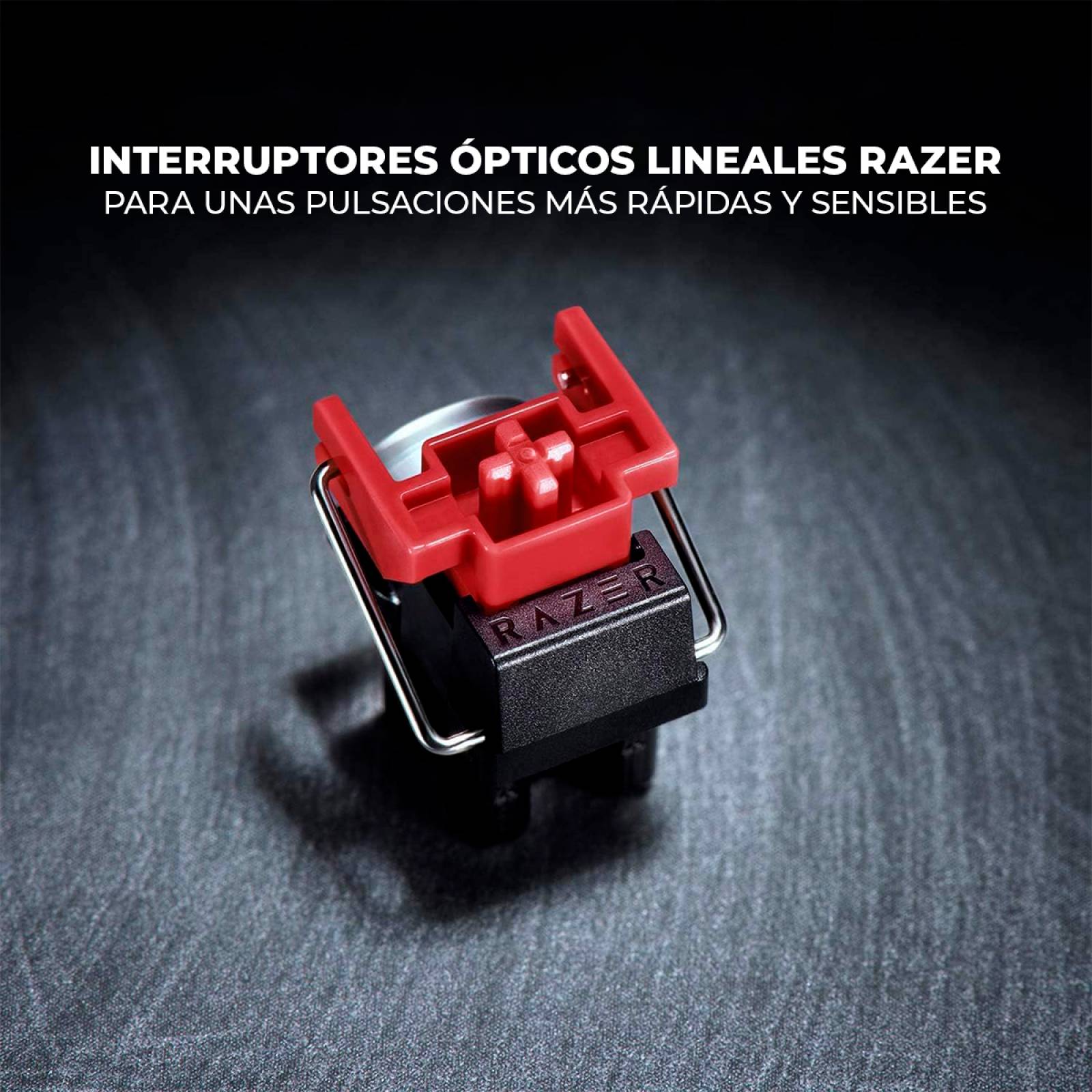 Teclado Mecánico Razer Huntsman Tournament Switch Rojo Reacondicionado Tipo A