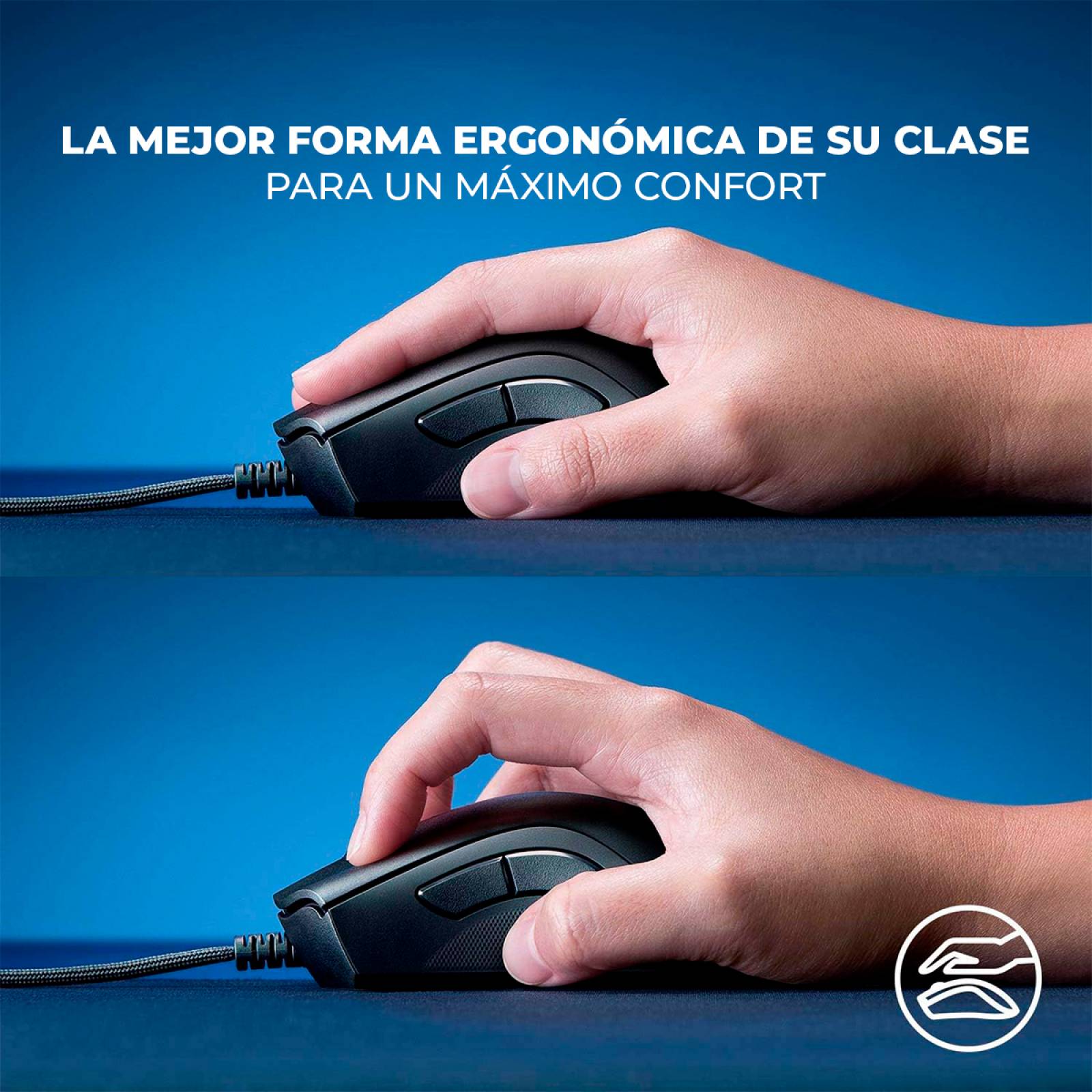 Mouse Gamer Razer Deathadder V2 Reacondicionado Tipo A