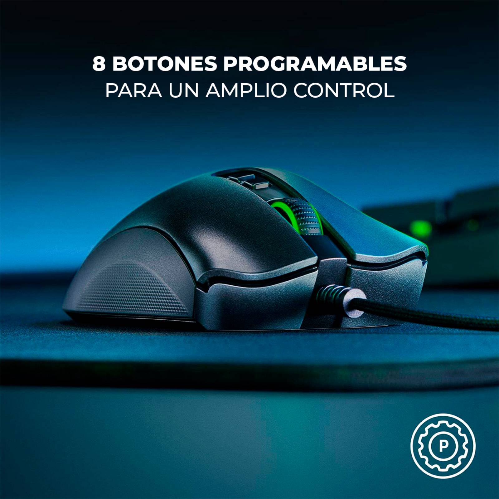Mouse Gamer Razer Deathadder V2 Reacondicionado Tipo A