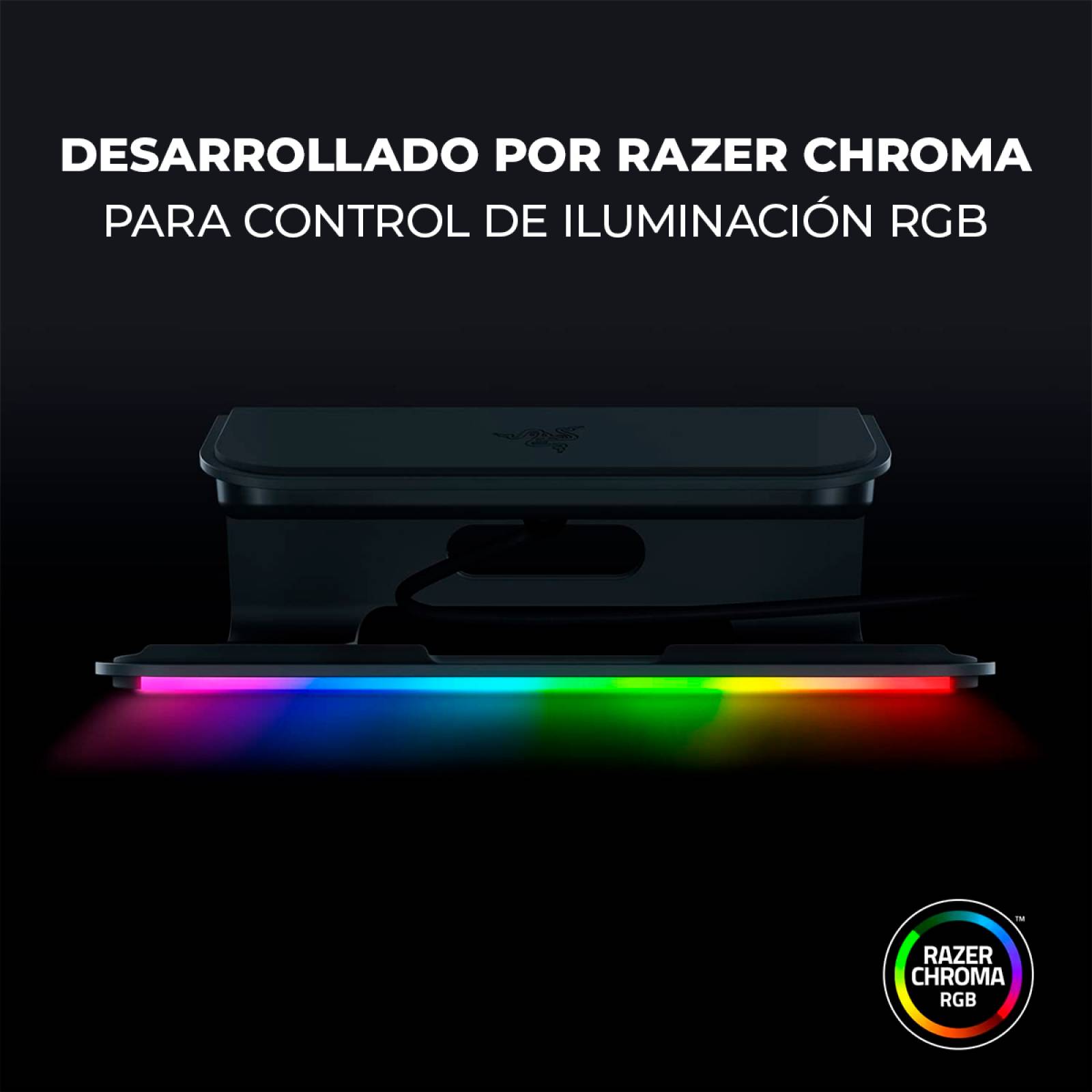 Soporte para Laptop Razer Stand Chroma Matte Negro Reacondicionado Tipo A