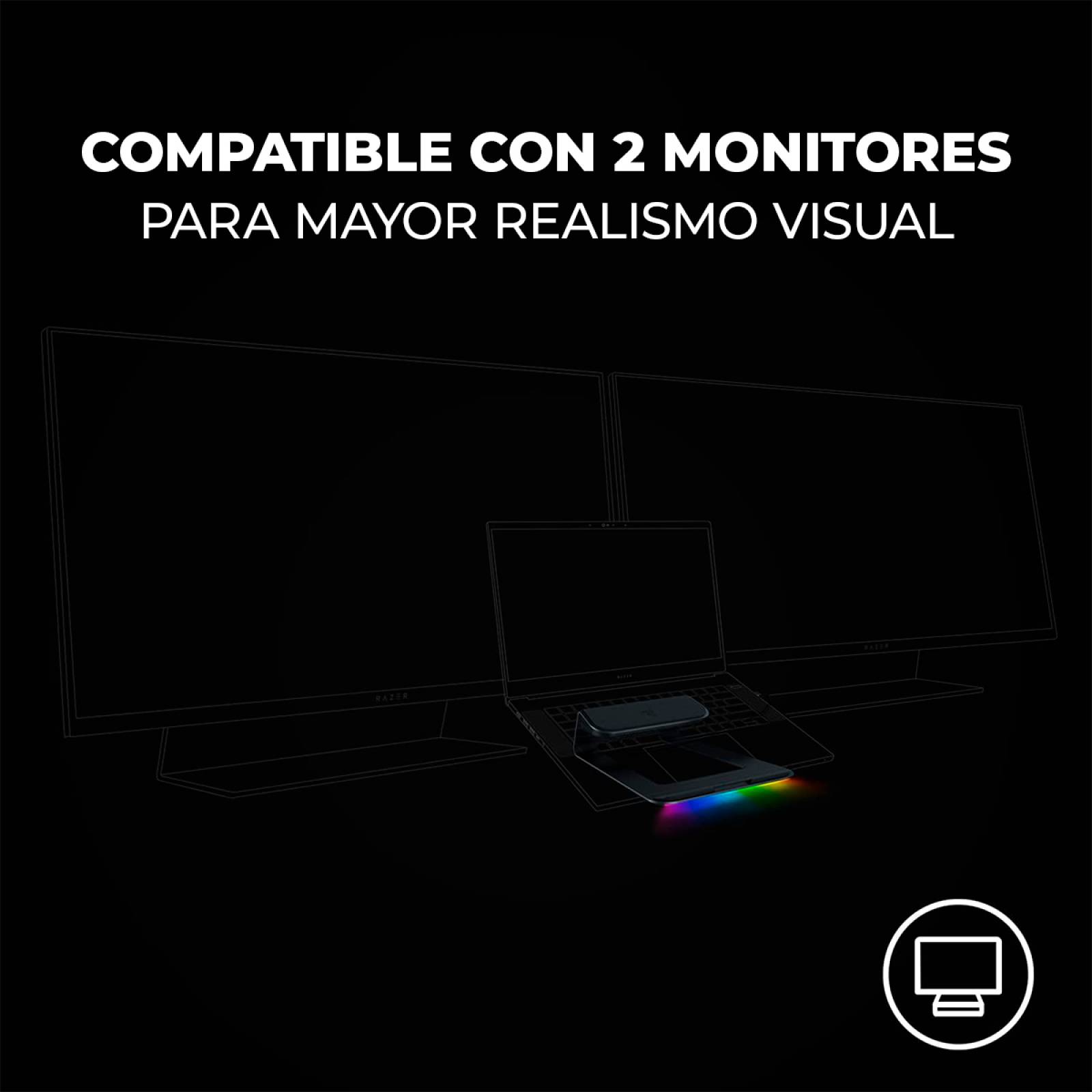 Soporte para Laptop Razer Stand Chroma Matte Negro Reacondicionado Tipo A