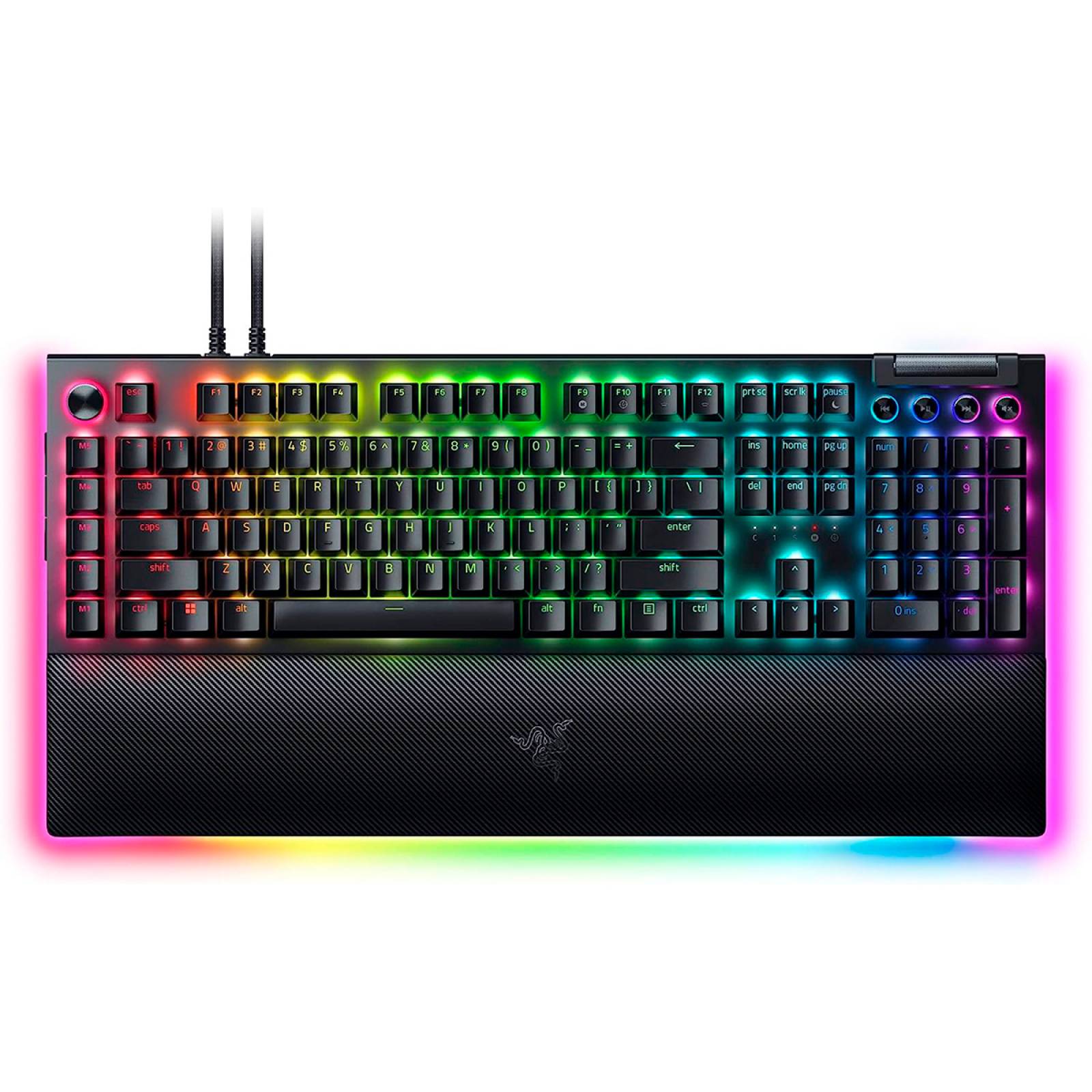 Teclado Mecánico Razer BlackWidow V4 Pro Switch Amarillo Reacondicionado Tipo A