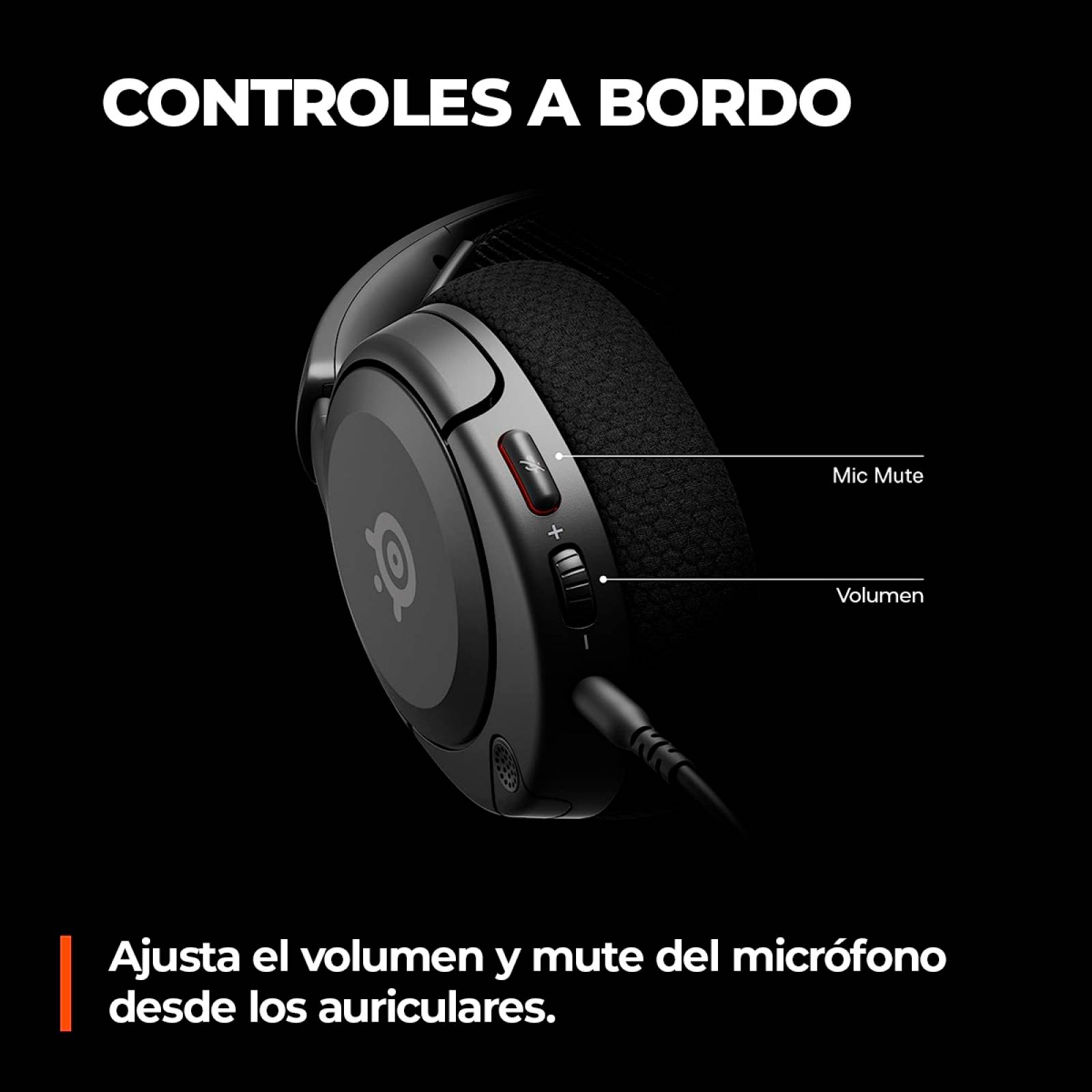 Audífonos SteelSeries Arctis Nova 1 Negro Reacondicionado Tipo A