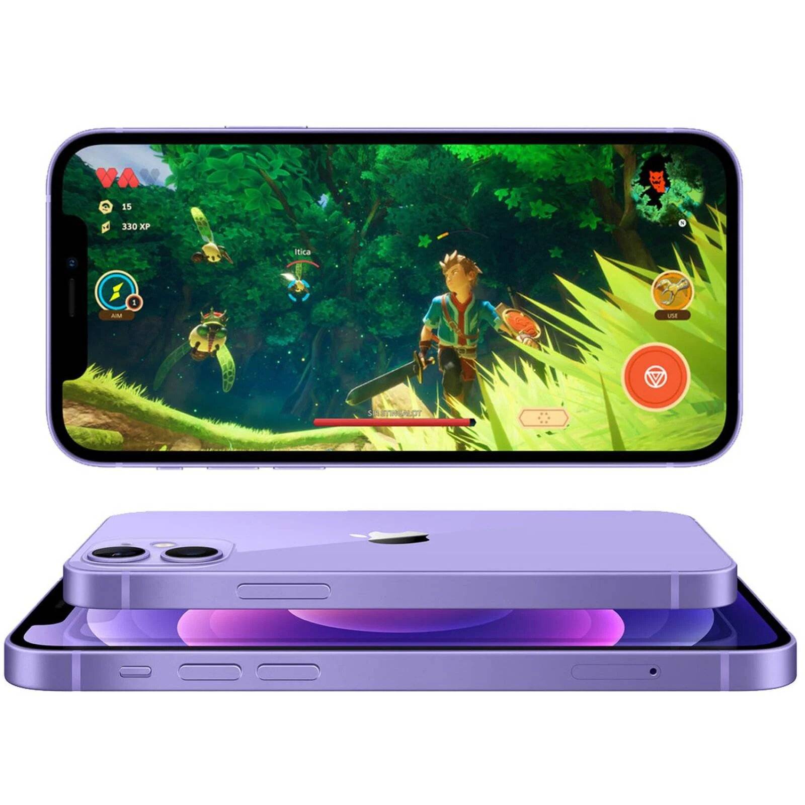 Apple iPhone 12 mini 128 Gb Morado Reacondicionado Tipo A.