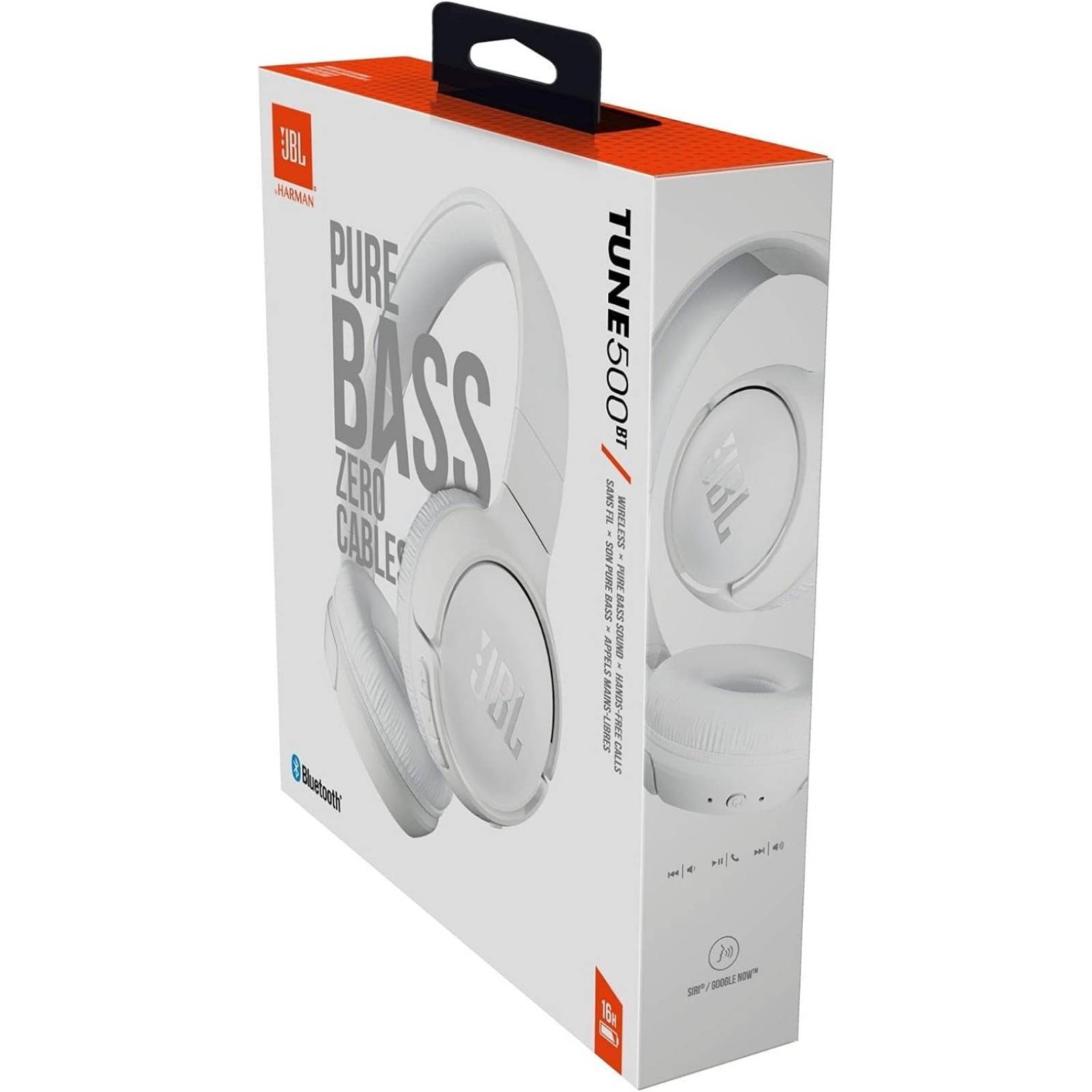 Audífonos JBL Tune 500BT Bluetooth Blanco
