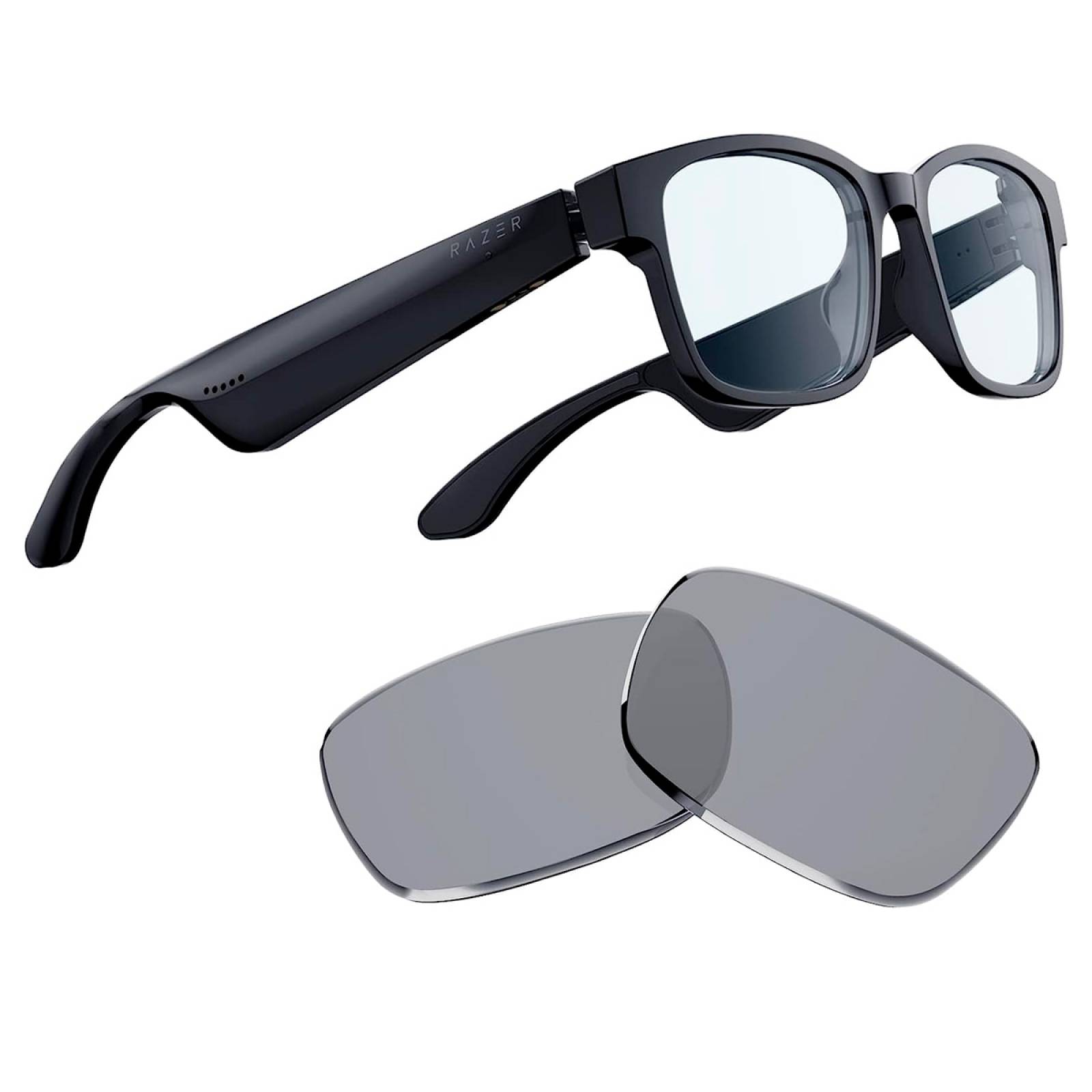 Lentes Razer Anzu Smart Glasses Filtro Azul Talla L Rectangular