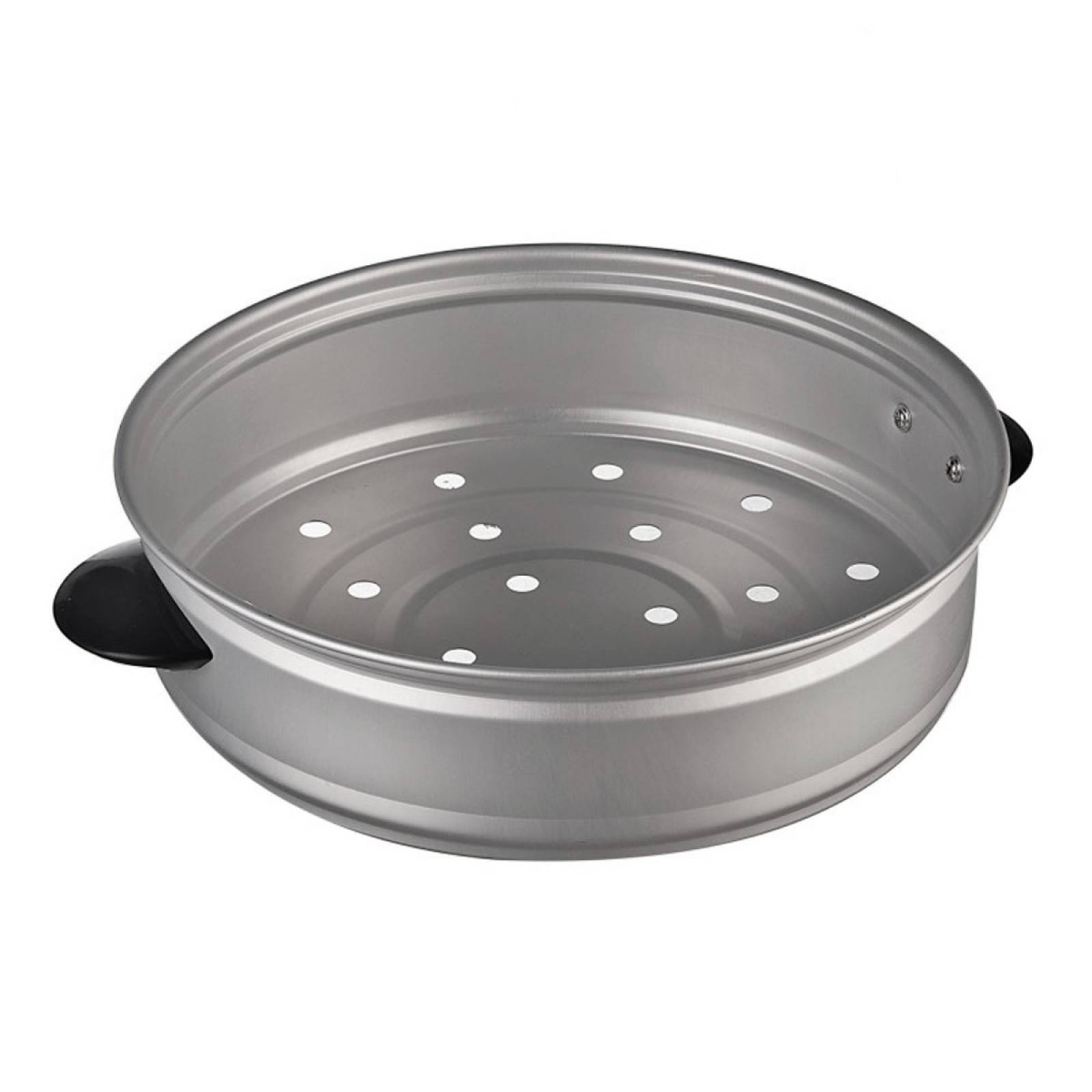 Vaporera Arrocera Holstein 2.5 litros Aluminio Accesorios Reacondicionado Tipo A