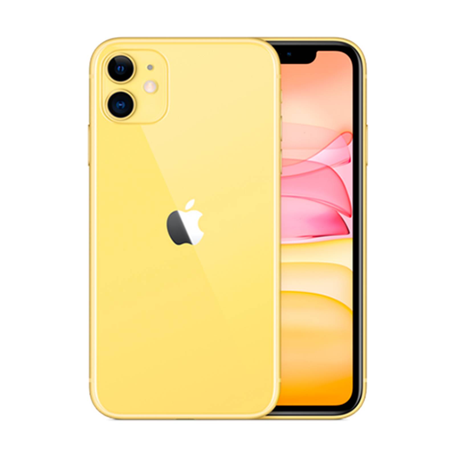 Apple iPhone 11 128 Gb Amarillo Reacondicionado Tipo A.