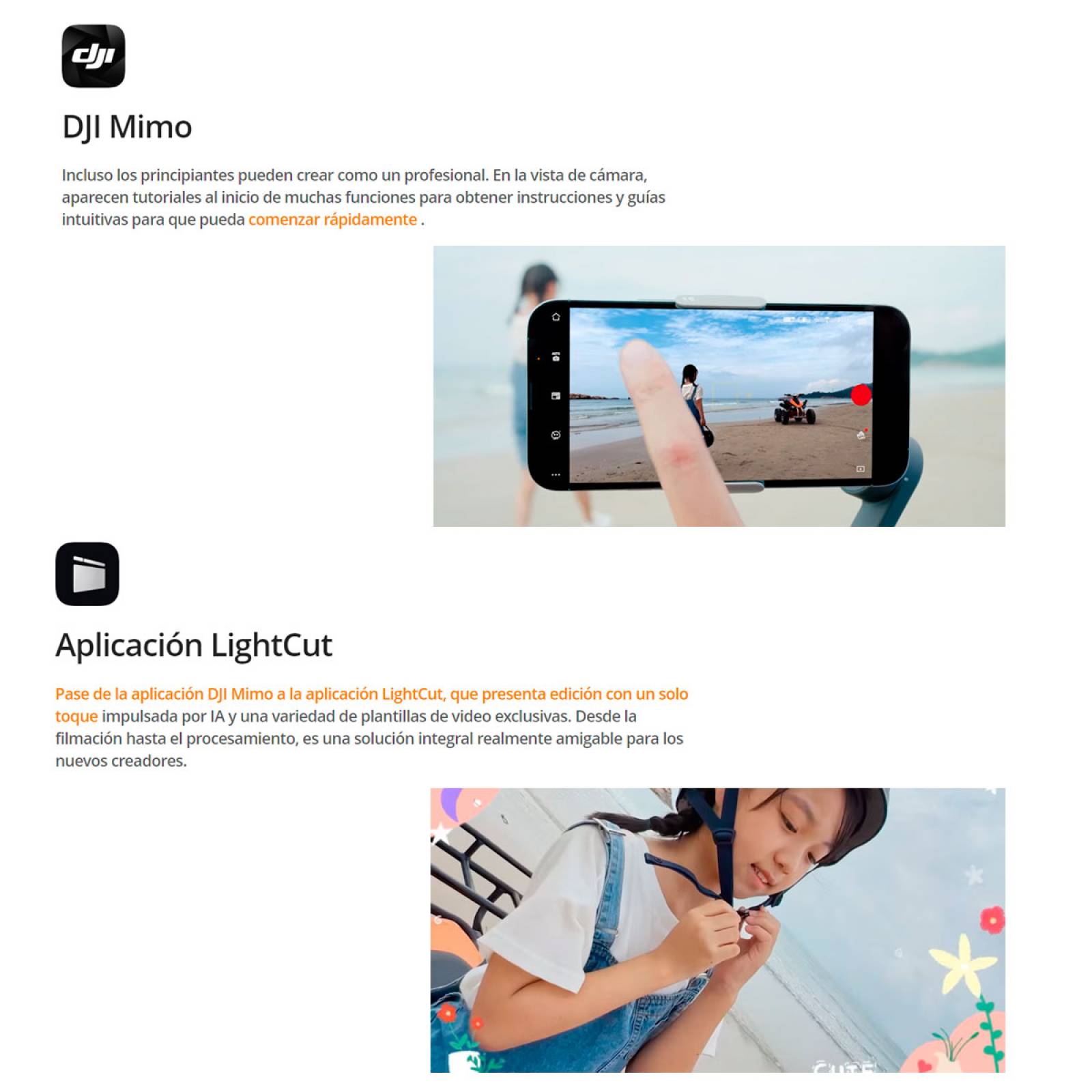 Estabilizador DJI Para Celular Osmo Mobile 6 Selfie Stick