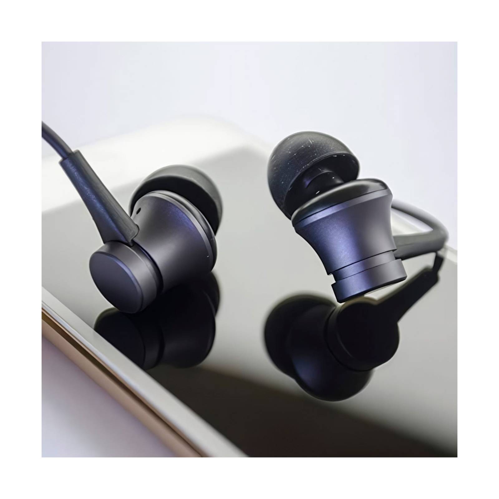 Xiaomi Mi Basic Écouteurs Intra-auriculaires Noir - Son Stéréo Avec Micro Et Télécommande