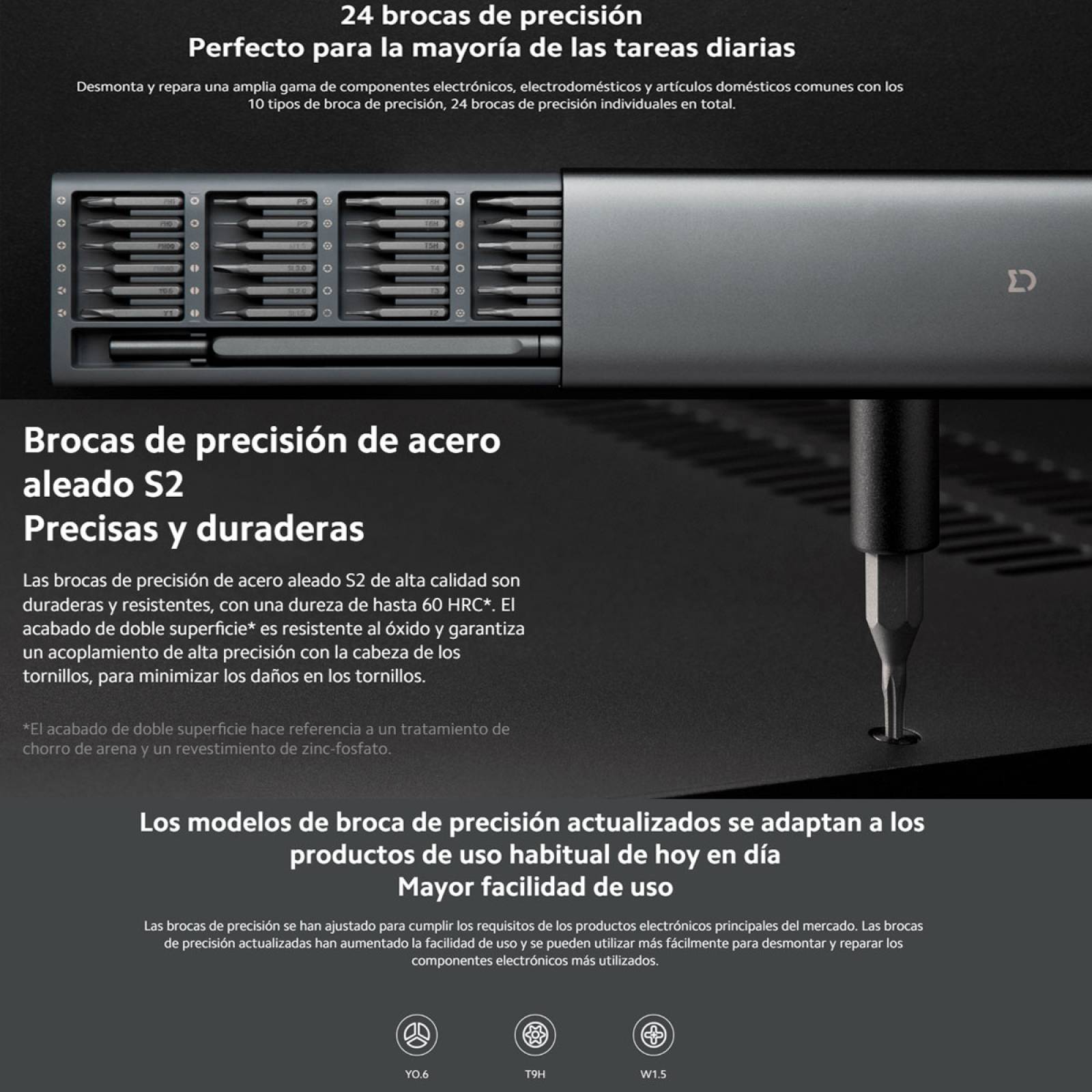 Kit Mi Precision Screwdriver Xiaomi Desarmador Puntas Varias