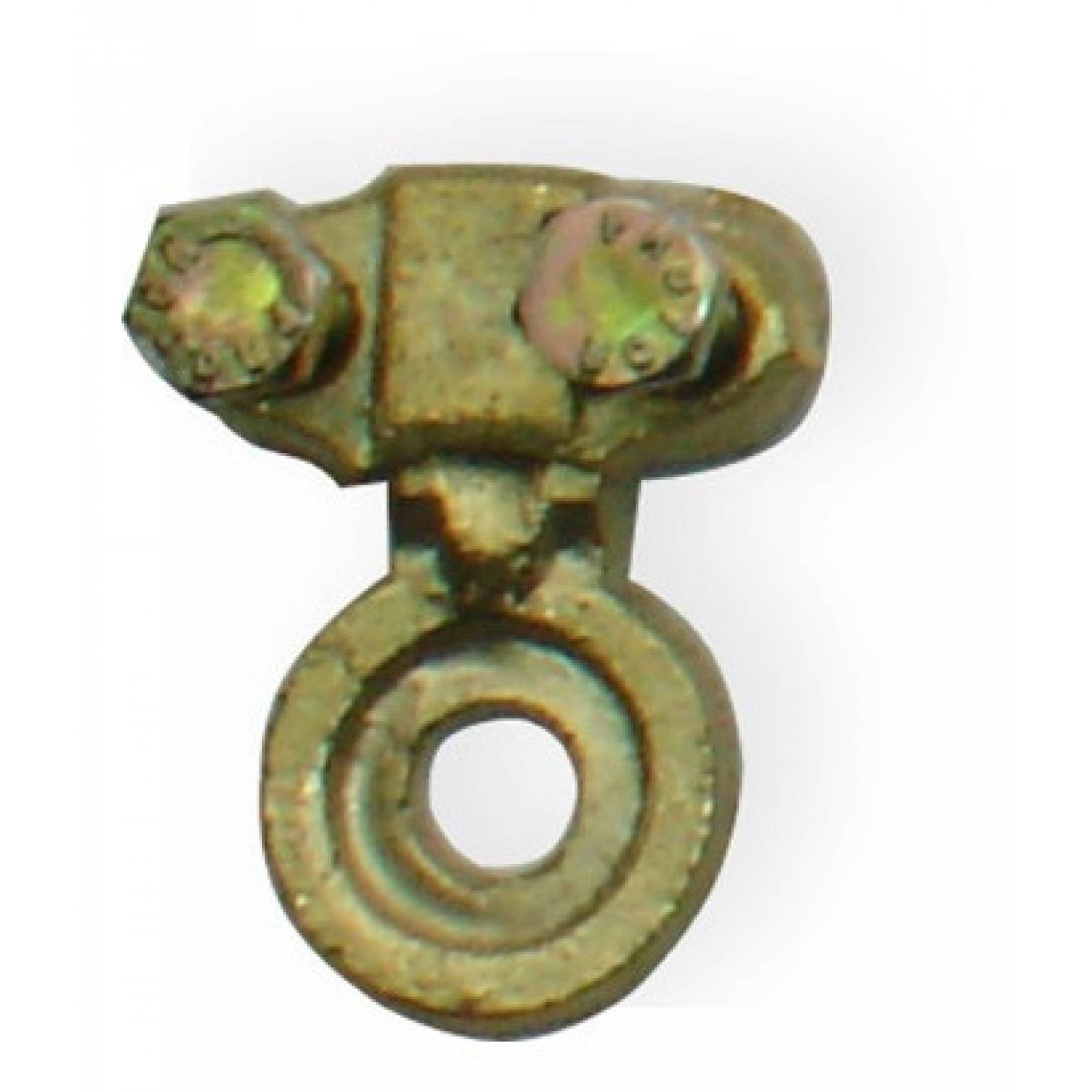 Terminal Bateria Ojo Placa Bronce 06513c