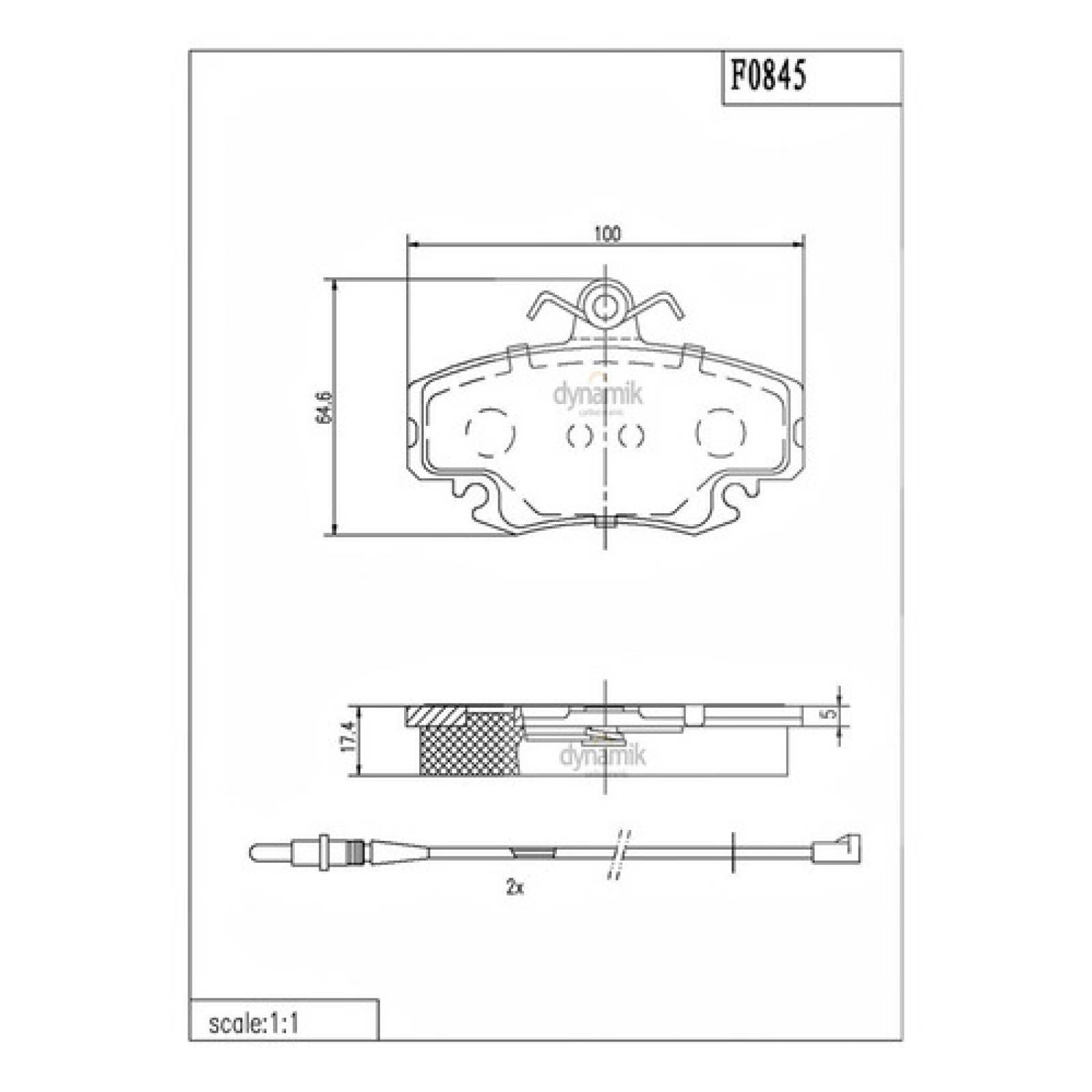Balatas Renault Clio 1.6l 2002-2010