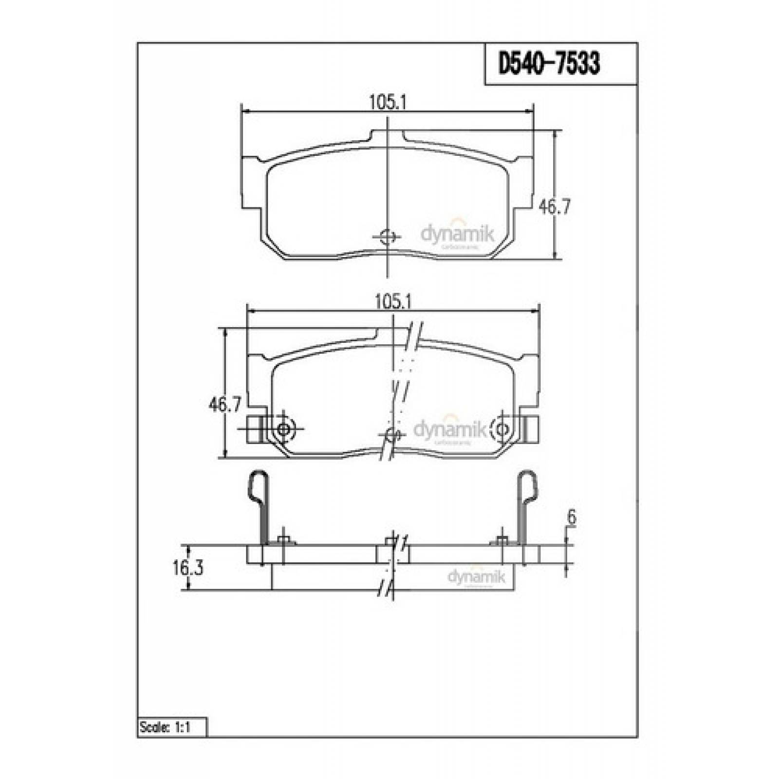 Balatas Infiniti I30  3.0l 1996-2001