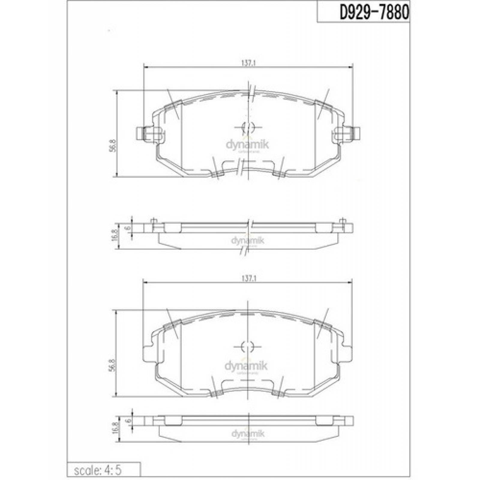 Balatas Subaru Forester  2.5l 2004-2010