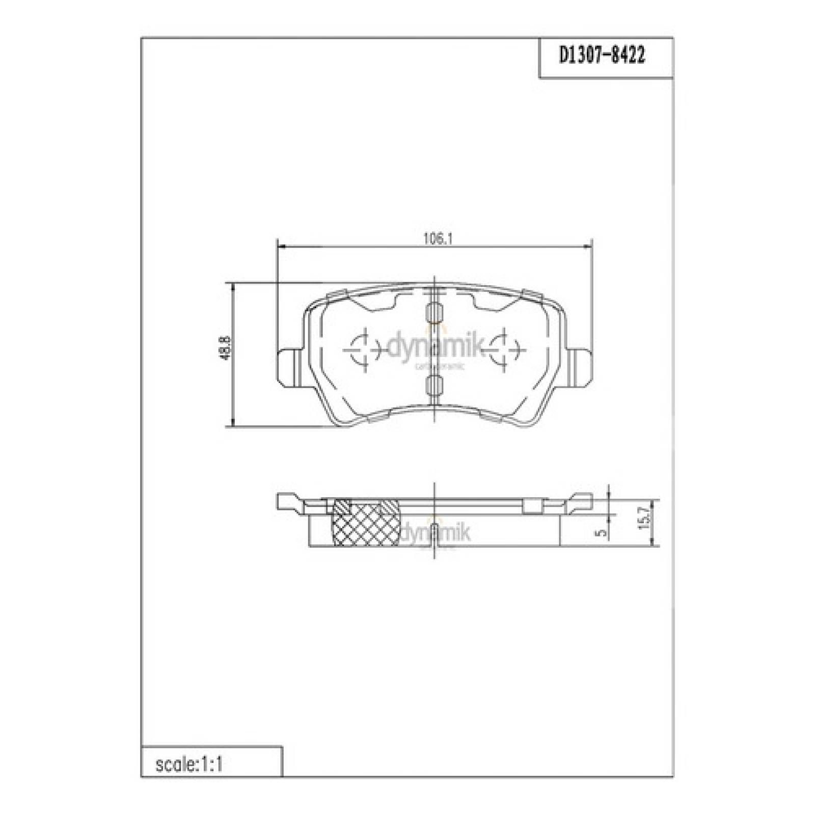 Balatas Volvo S80  3.2l 2008-2009