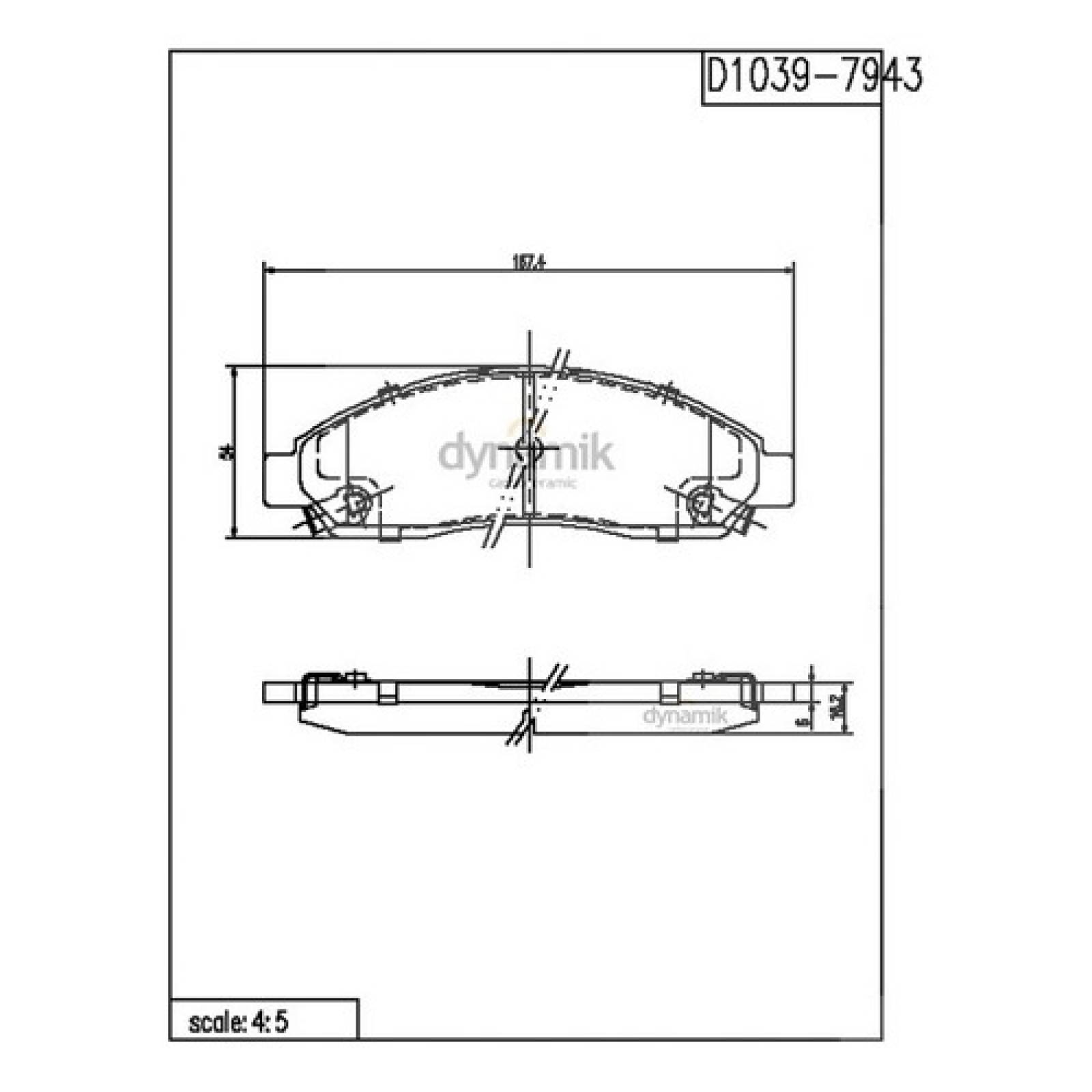 Balatas Gmc Canyon  3.7l 2004-2008