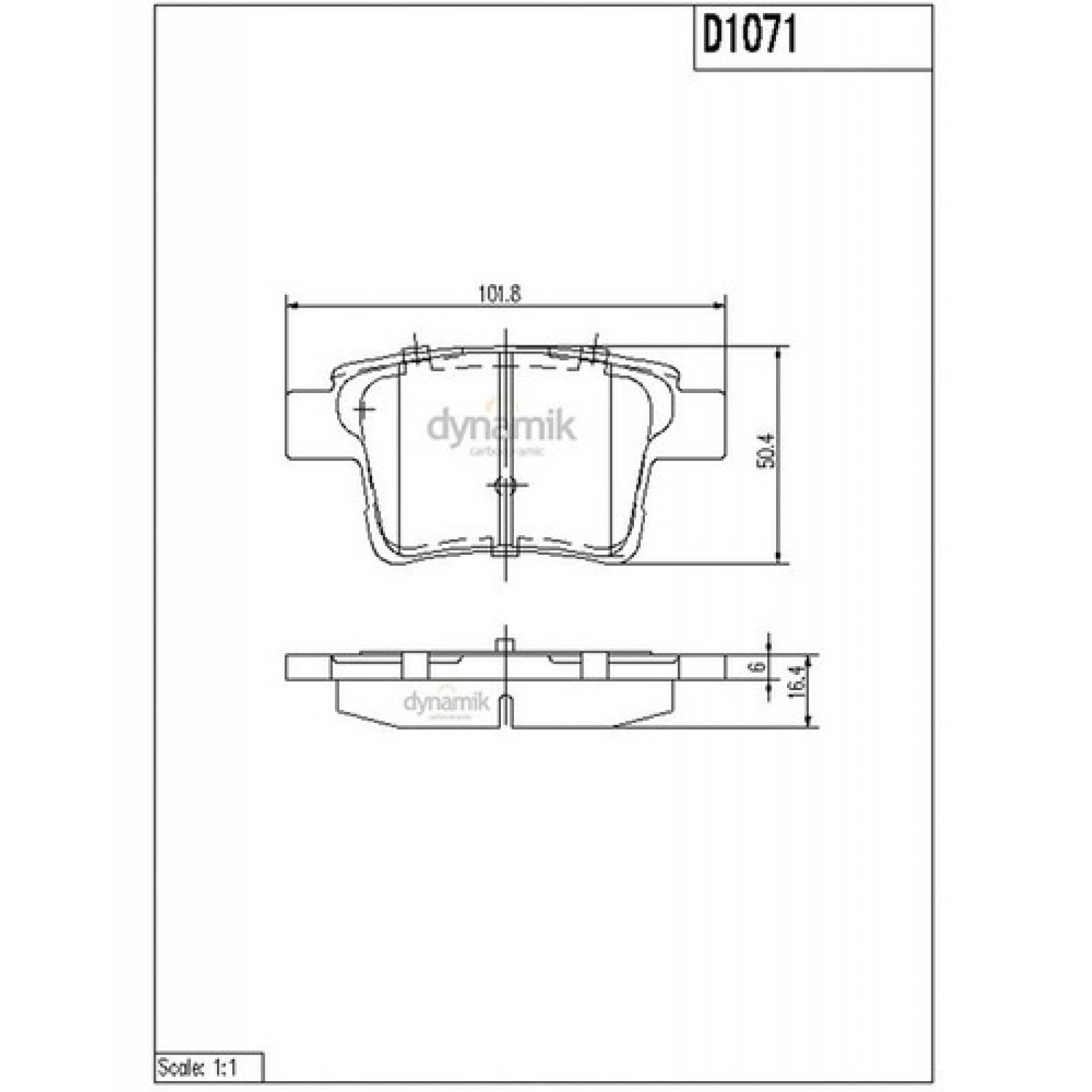 Balatas Ford Five Hundred  3.0l 2005-2007