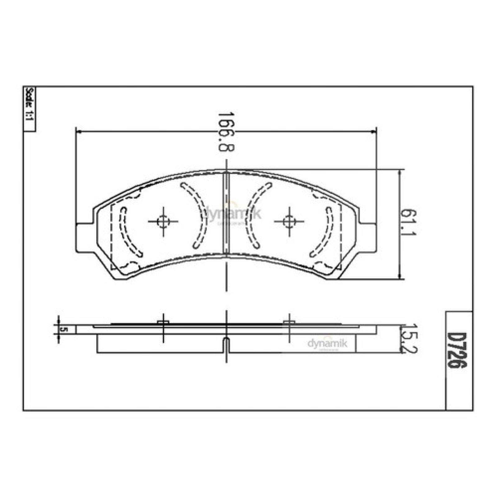 Balatas Gmc Sonoma  4.3l 1998-2004