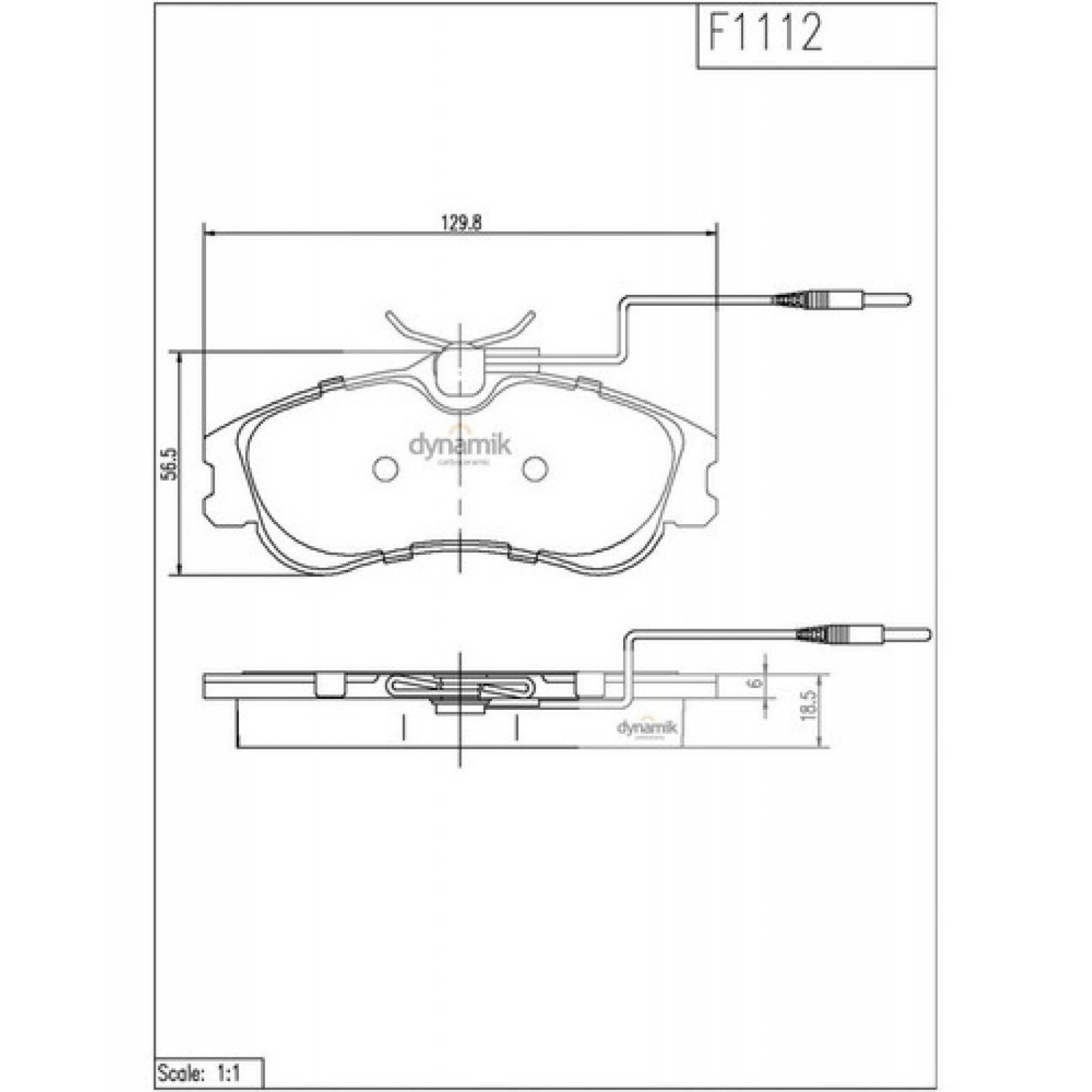Balatas Peugeot Partner  1.6l 2004-2009