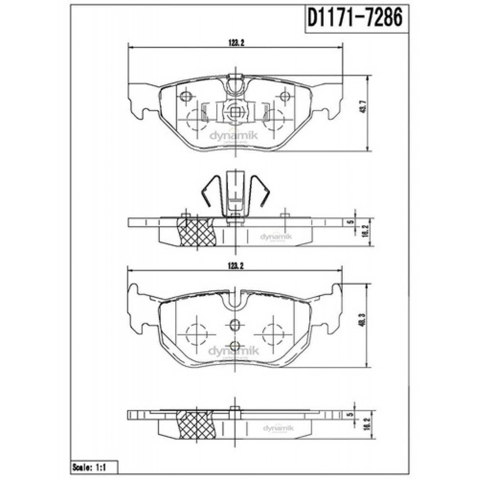 Balatas Bmw 325i  2.5l 2006-2006