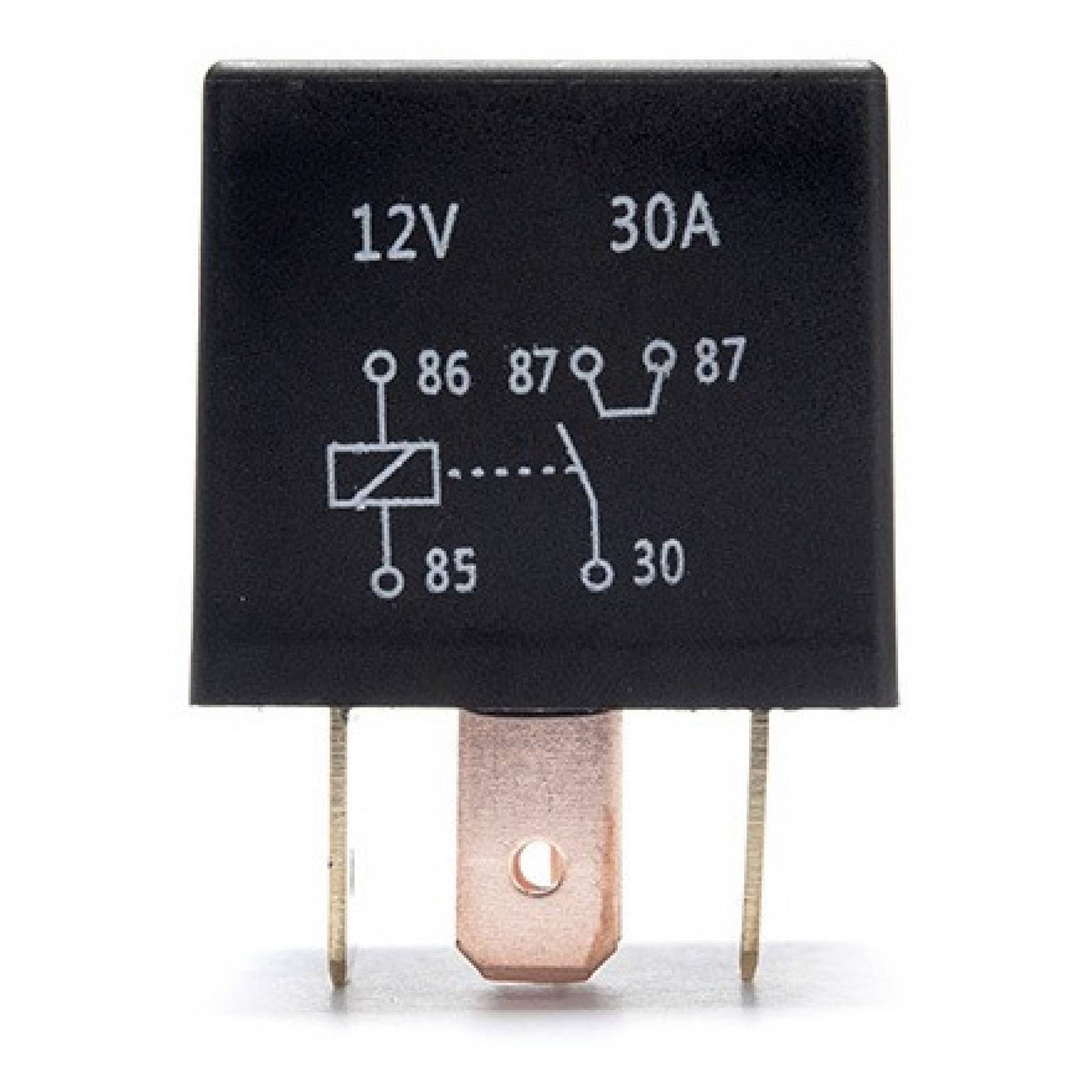 Relevador Universal 12v 30a 5 Patas Base