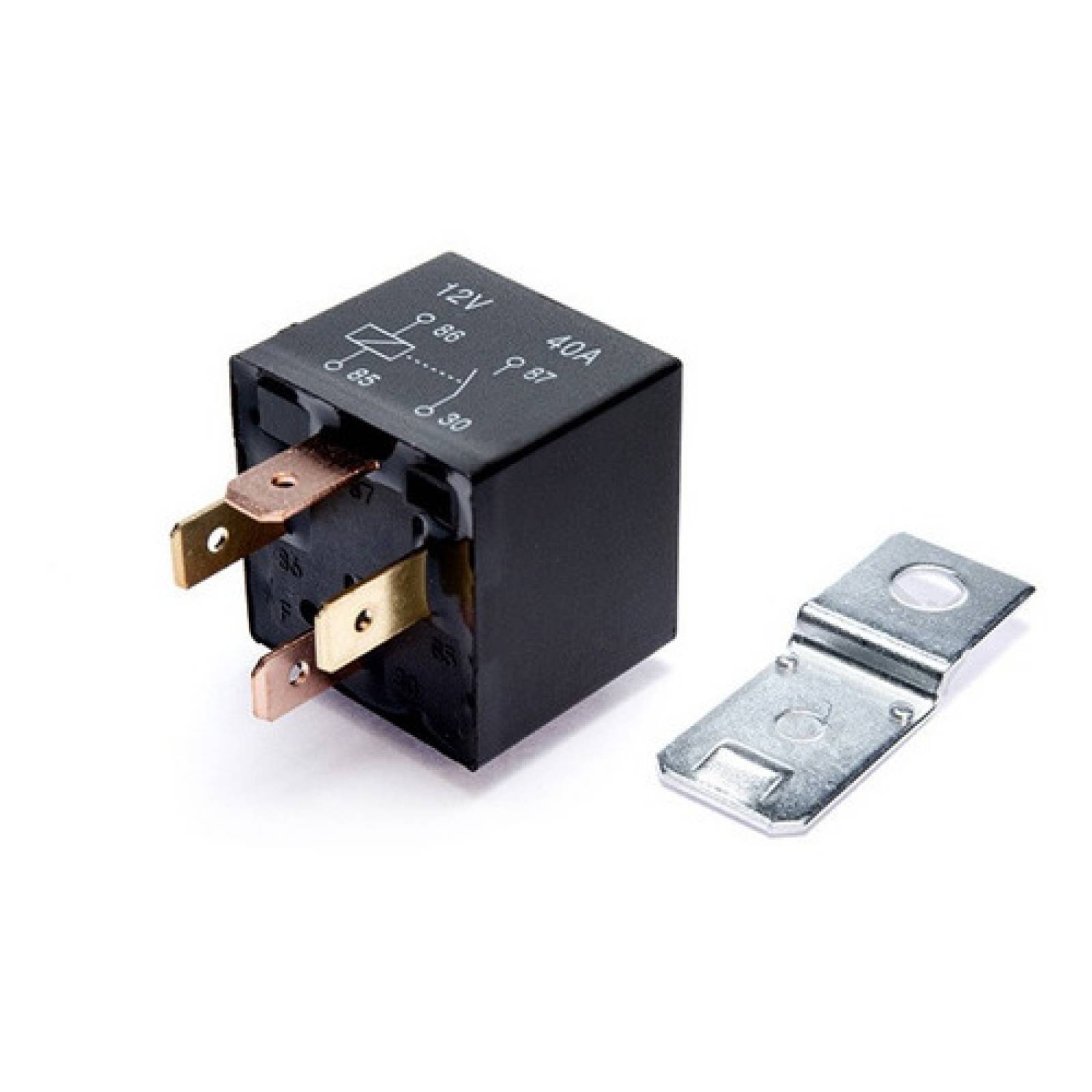 Relevador Universal 12v 40a 4 Patas Base