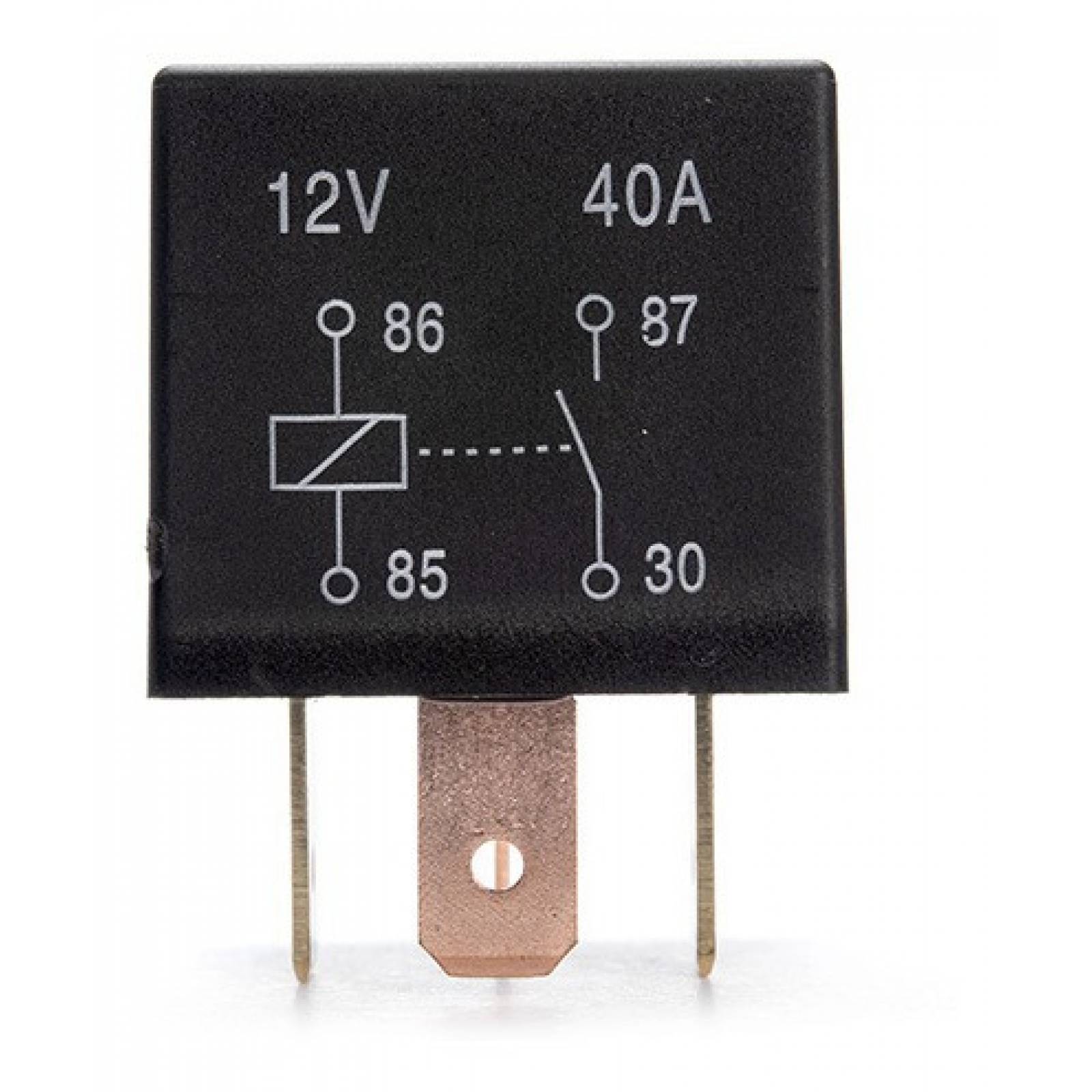 Relevador Universal 12v 40a 4 Patas Base